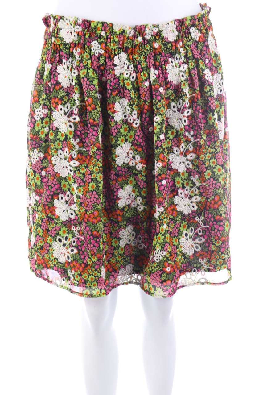 Leyden - Skirt with Flower Print - L