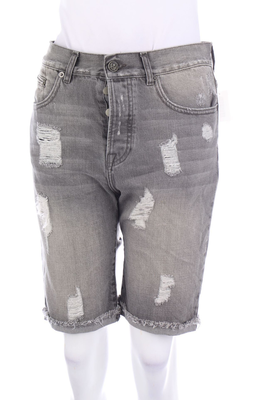 The Kooples - destroyed jeans shorts - XS