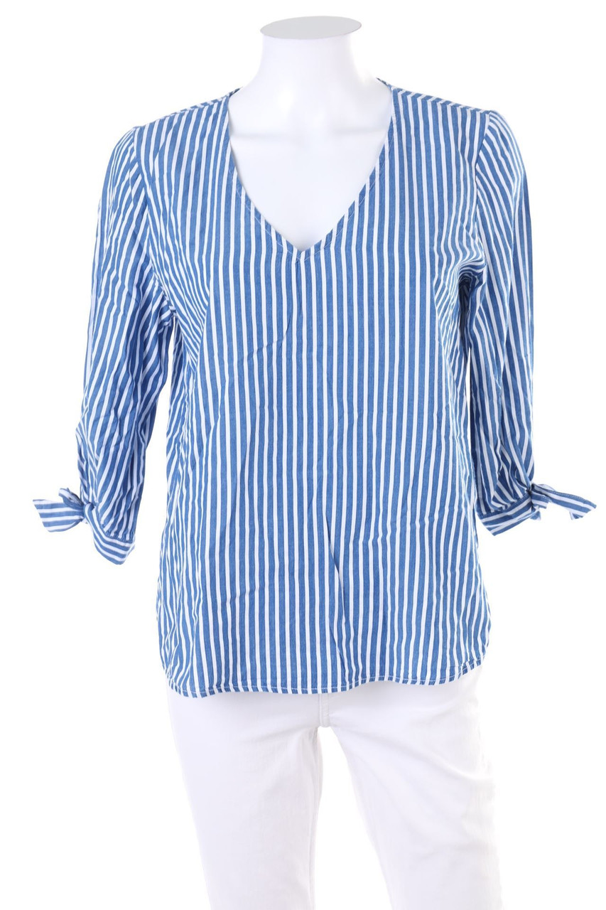 H&M - Bluse mit Streifen - S
