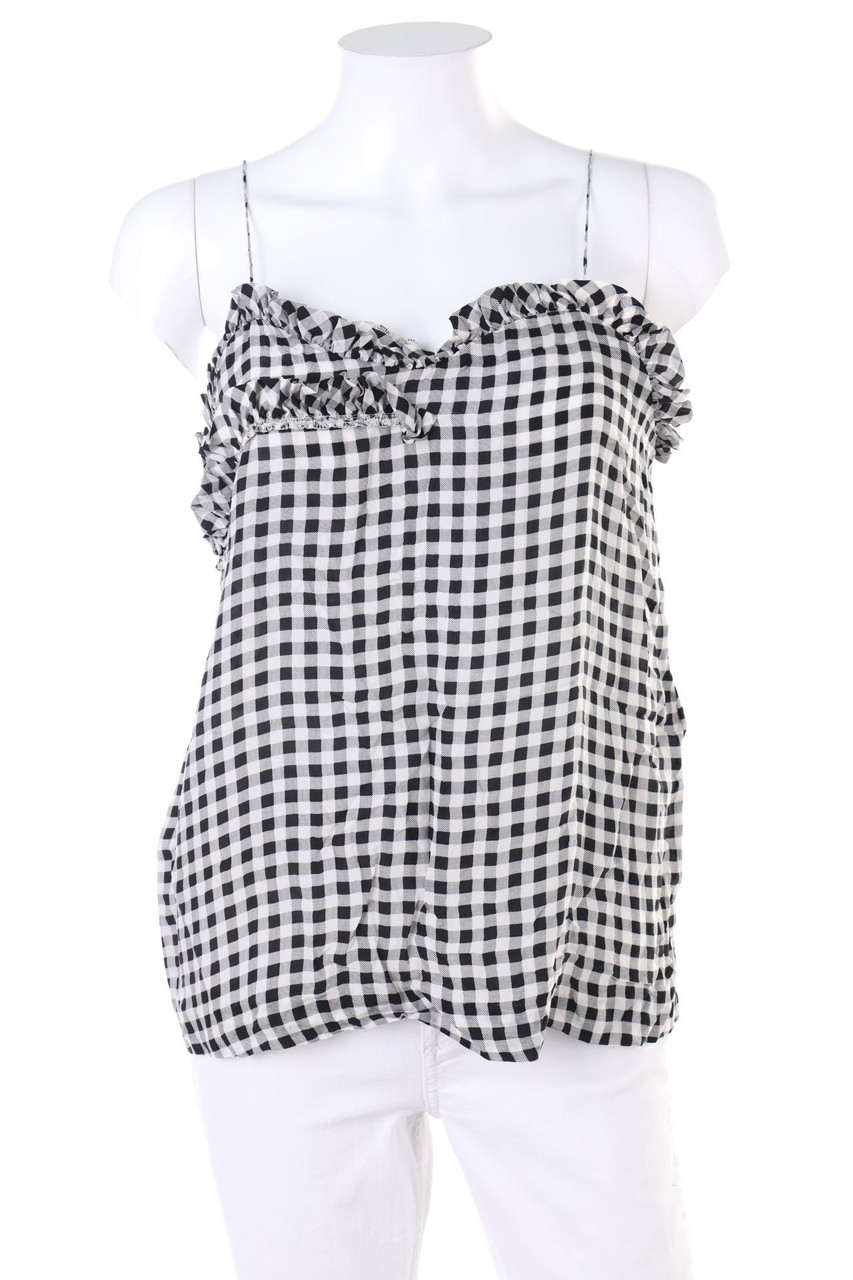 BIMBA Y LOLA - Top, Checked - S