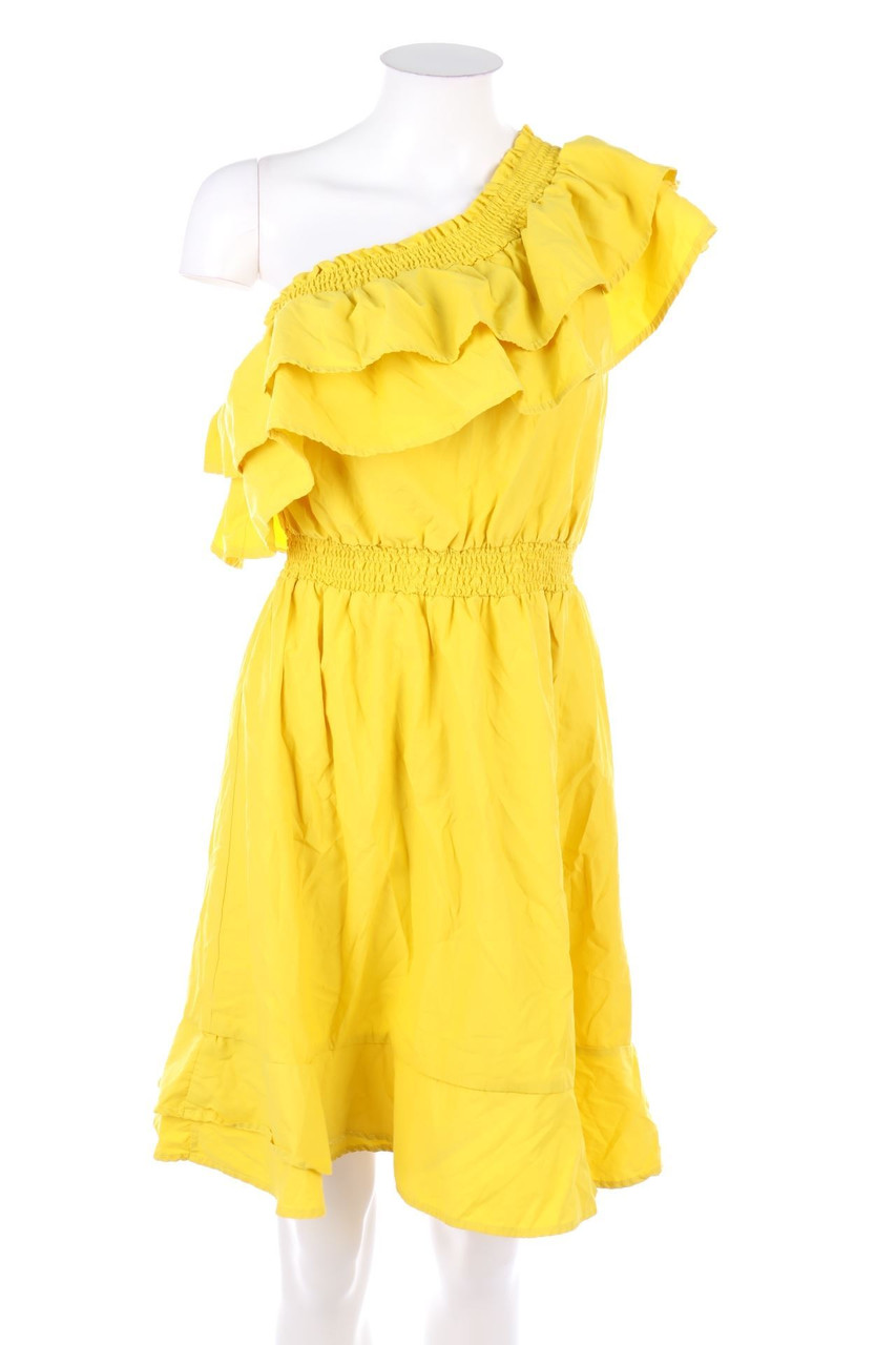 RESERVED - One-Shoulder Dress, Layer Look - D 38