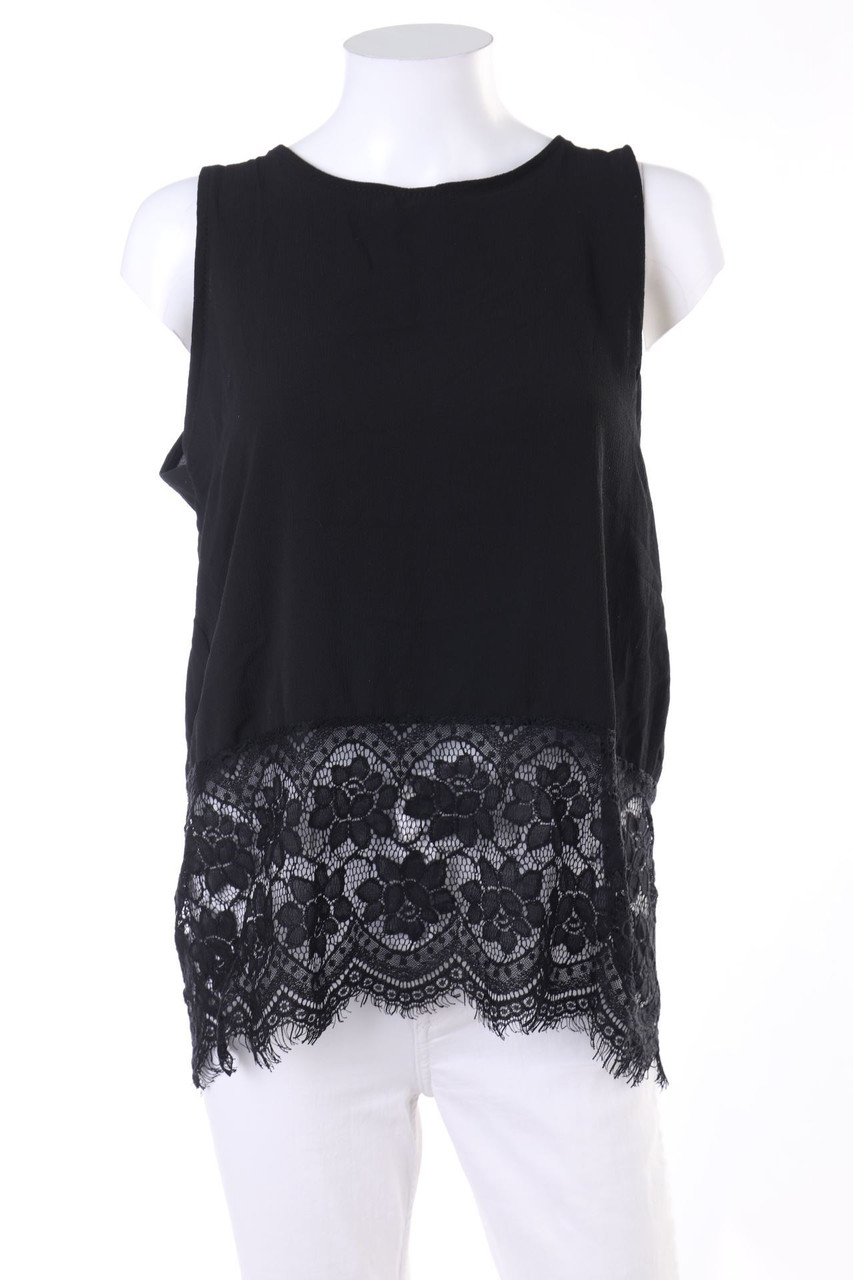 TODAY - Blouse Top with Slit - M