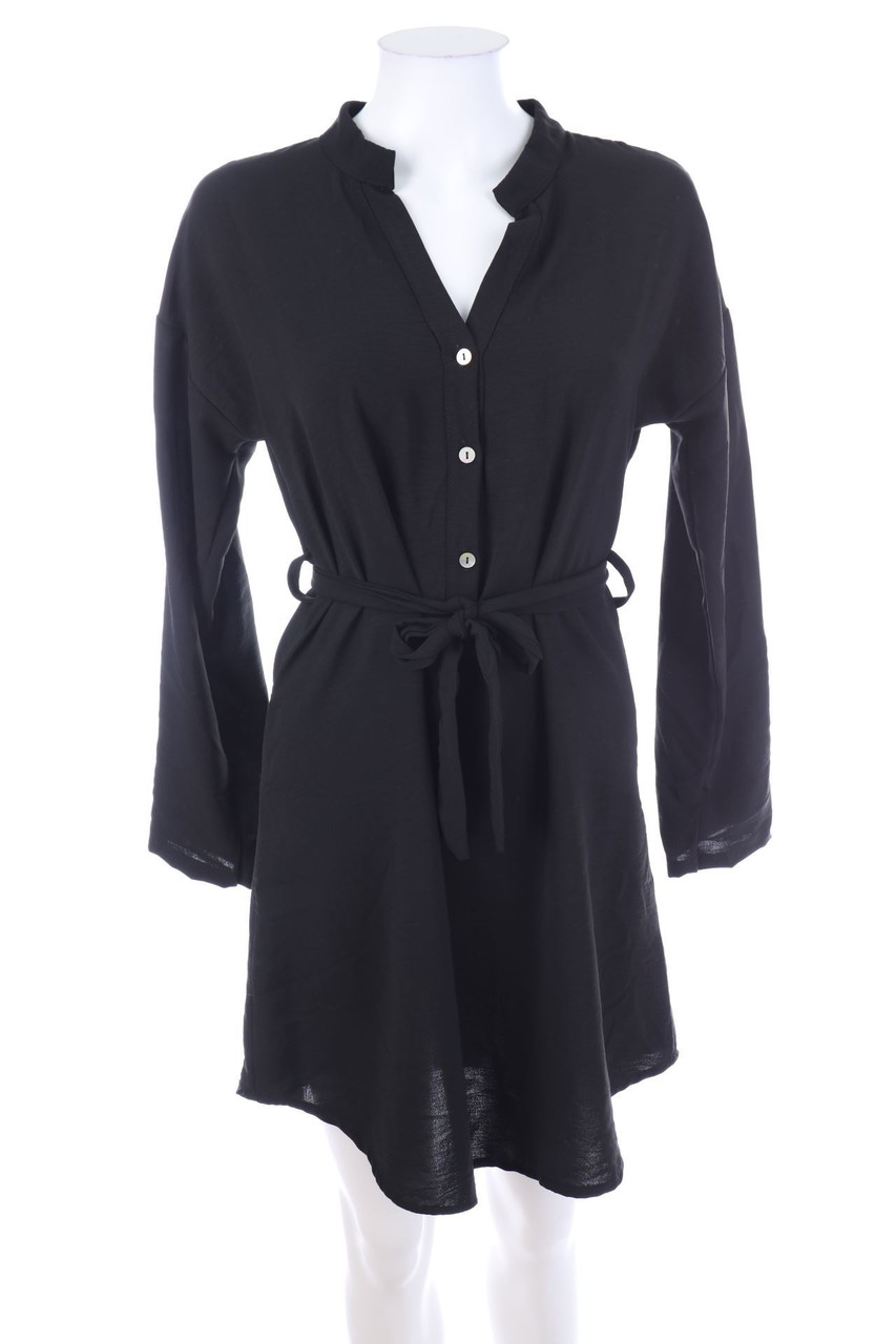 zebra - Dress with Belt - S