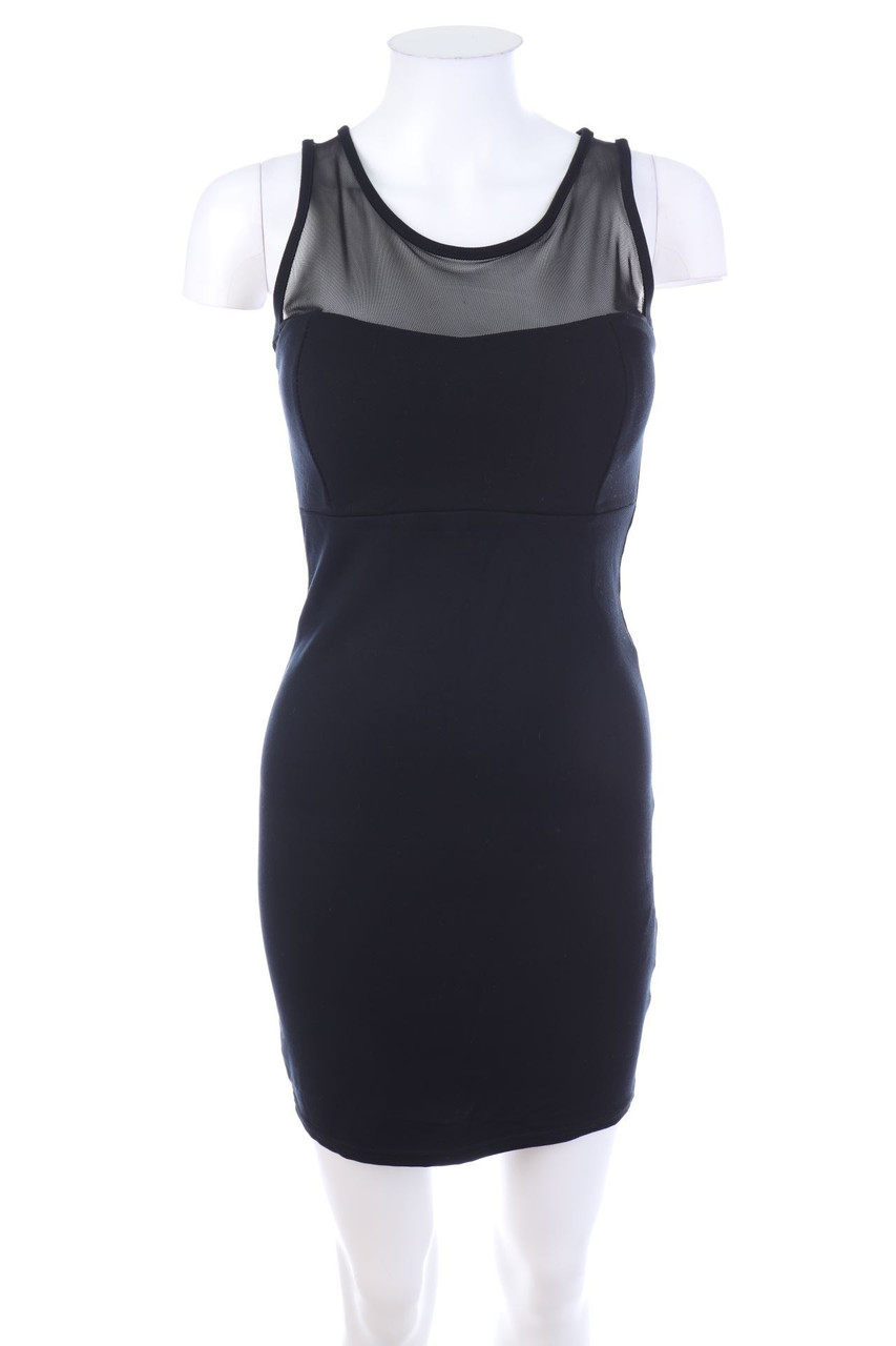 TOUT FEU TOUT FEMME - Party-Kleid mit Mesh-Einsatz - D 32