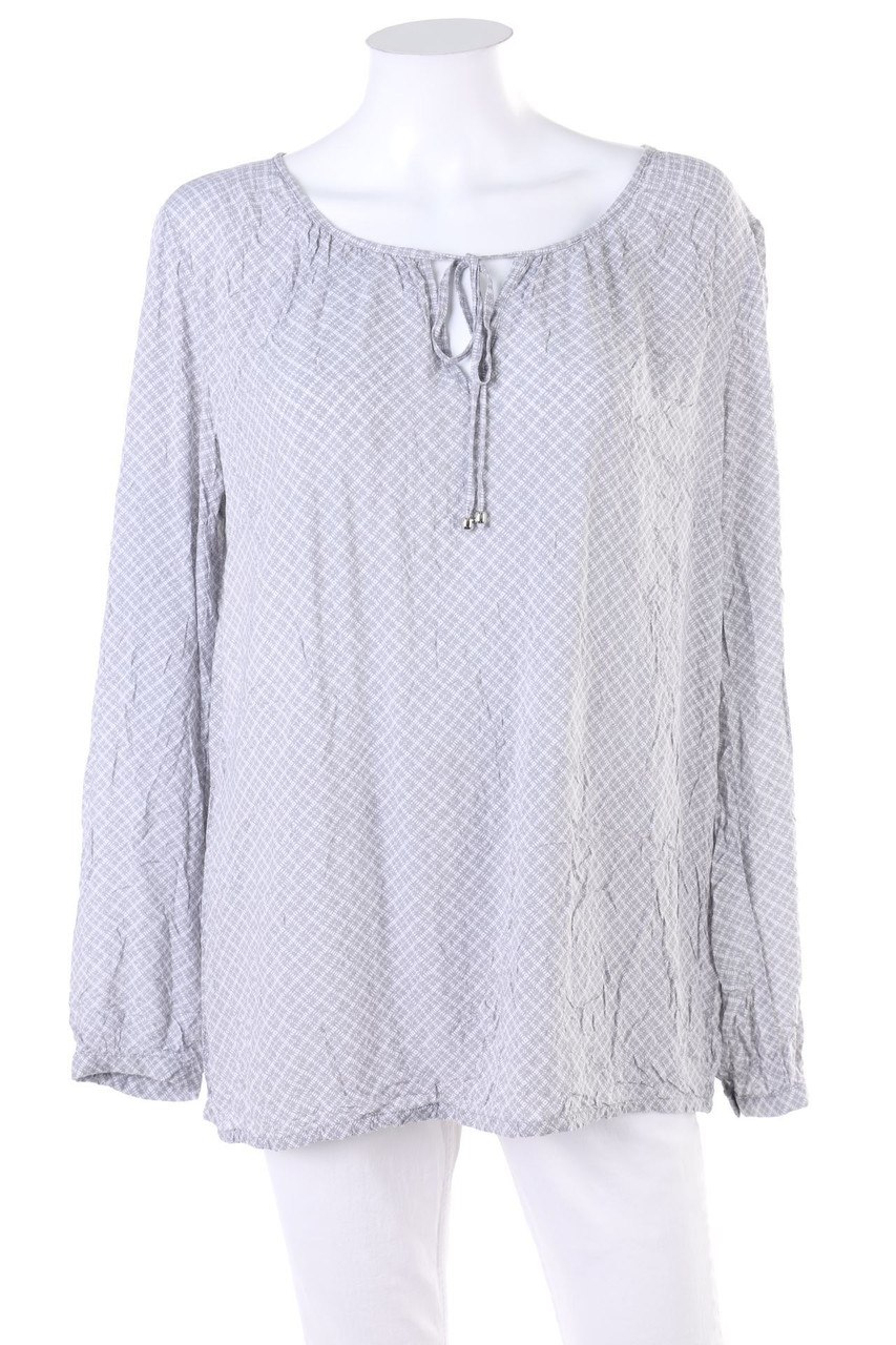 blue motion - Bluse mit Print - D 44-46