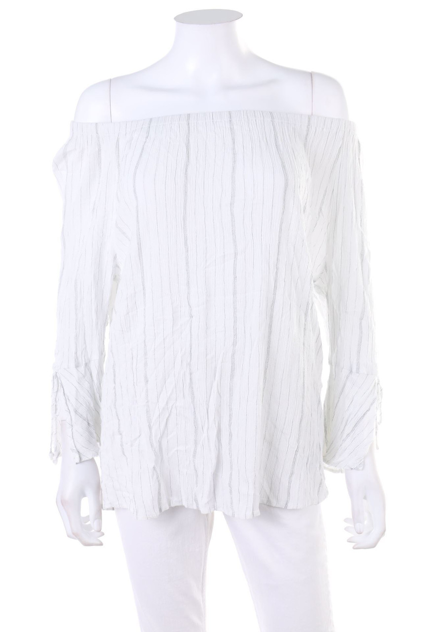 ESPRIT - Bluse mit Streifen - D 44