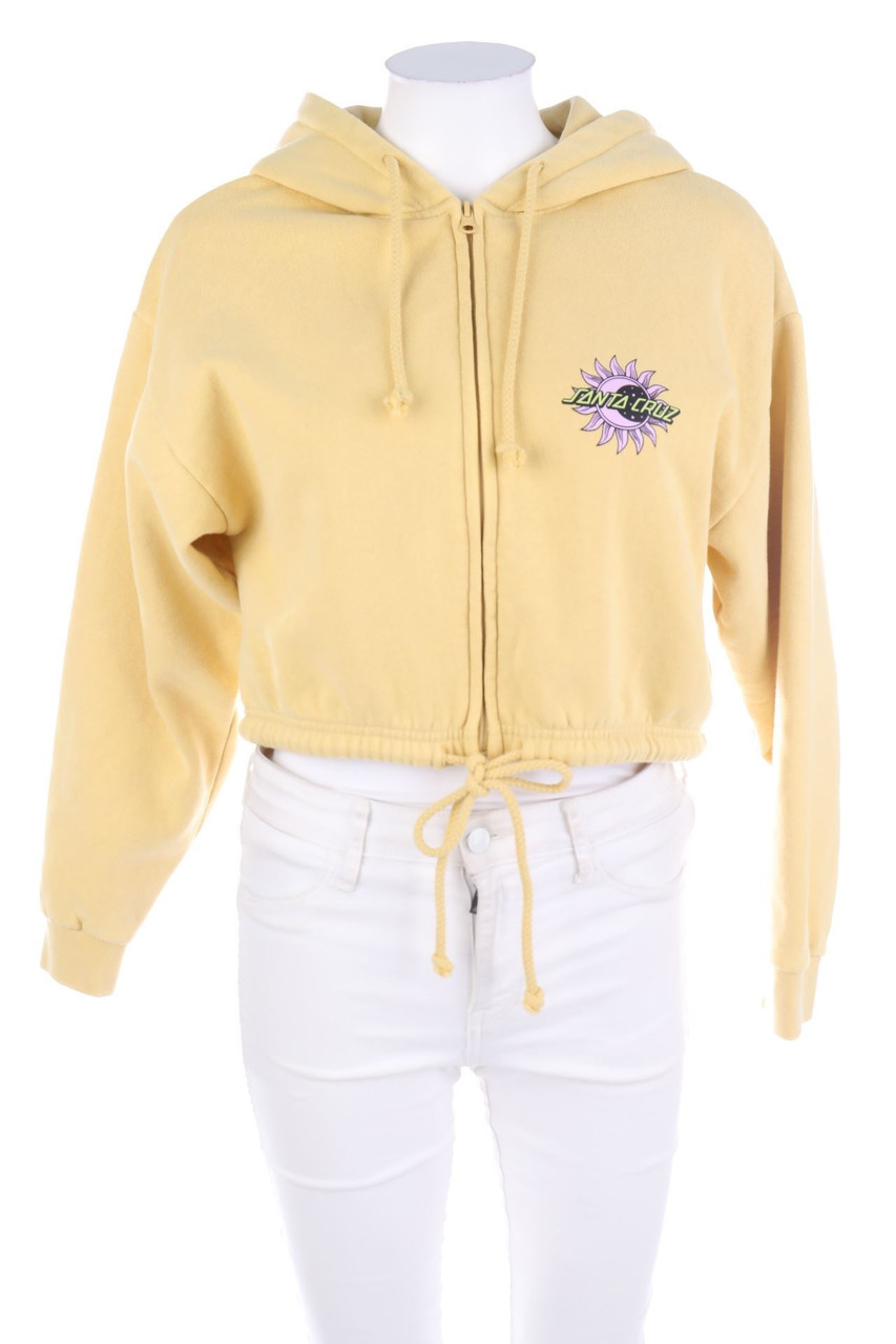 Santa Cruz - Hoodie with Logo-Print - S