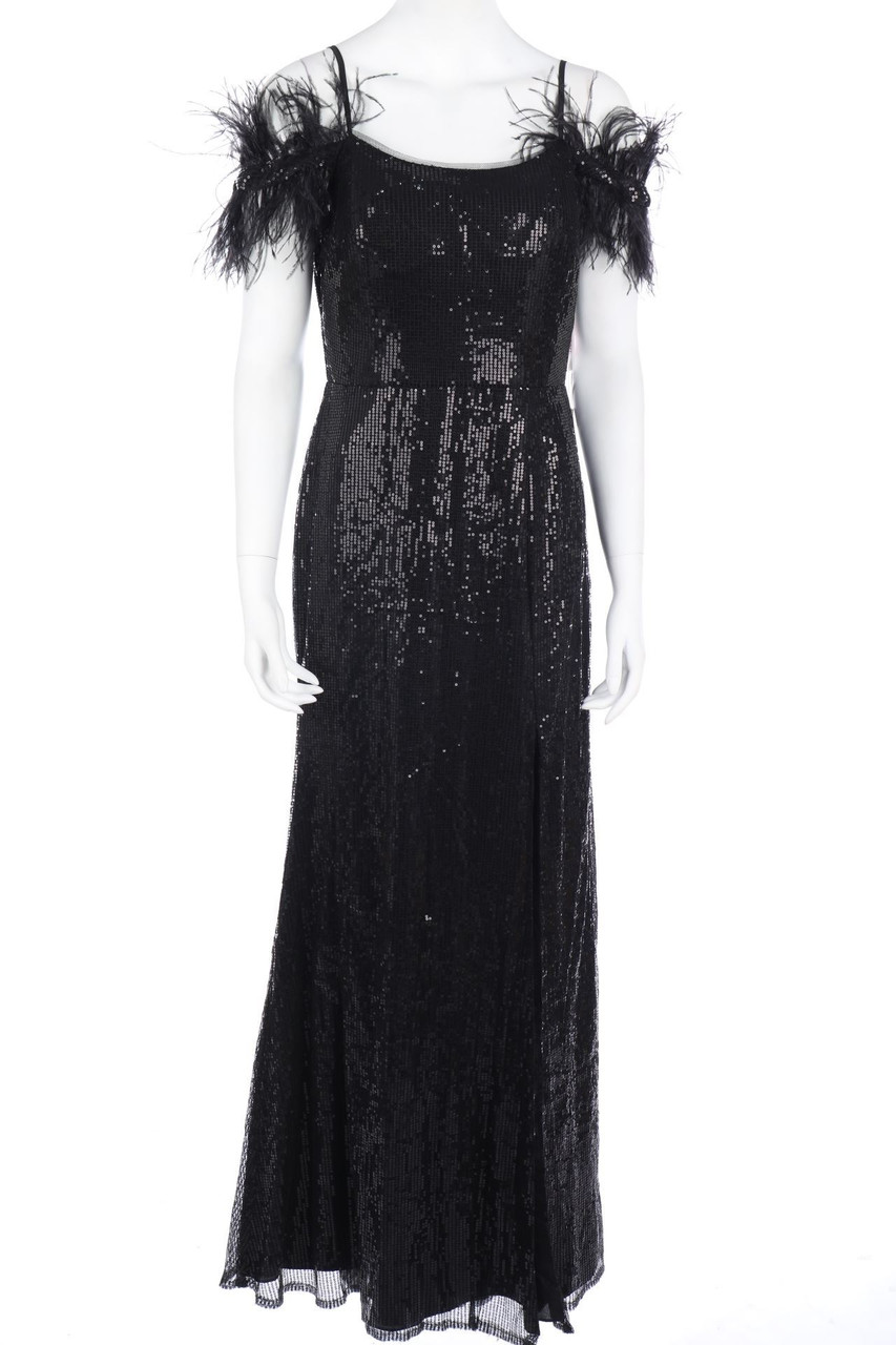 JJ´s HOUSE - Maxi-Kleid mit Pailletten - L