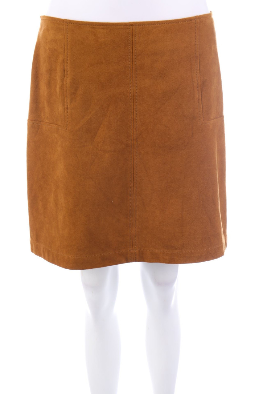 ESPRIT - Minirock aus Kunstleder - D 38