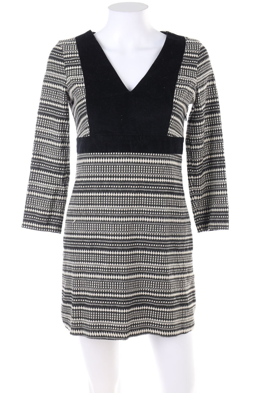 ZARA TRF - Kleid mit Streifen - S