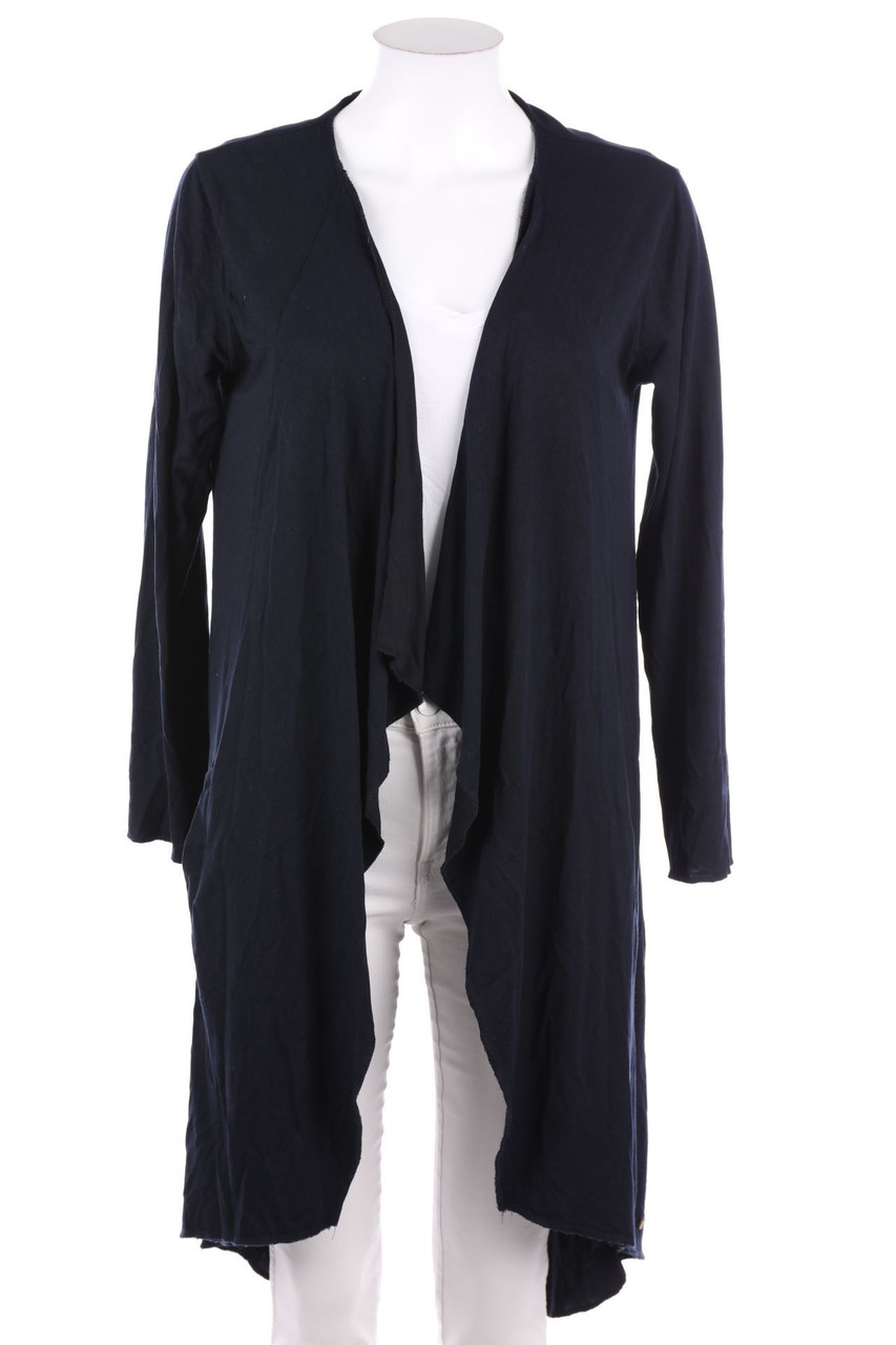 COTTON CANDY - Long-Cardigan with Slit - XS