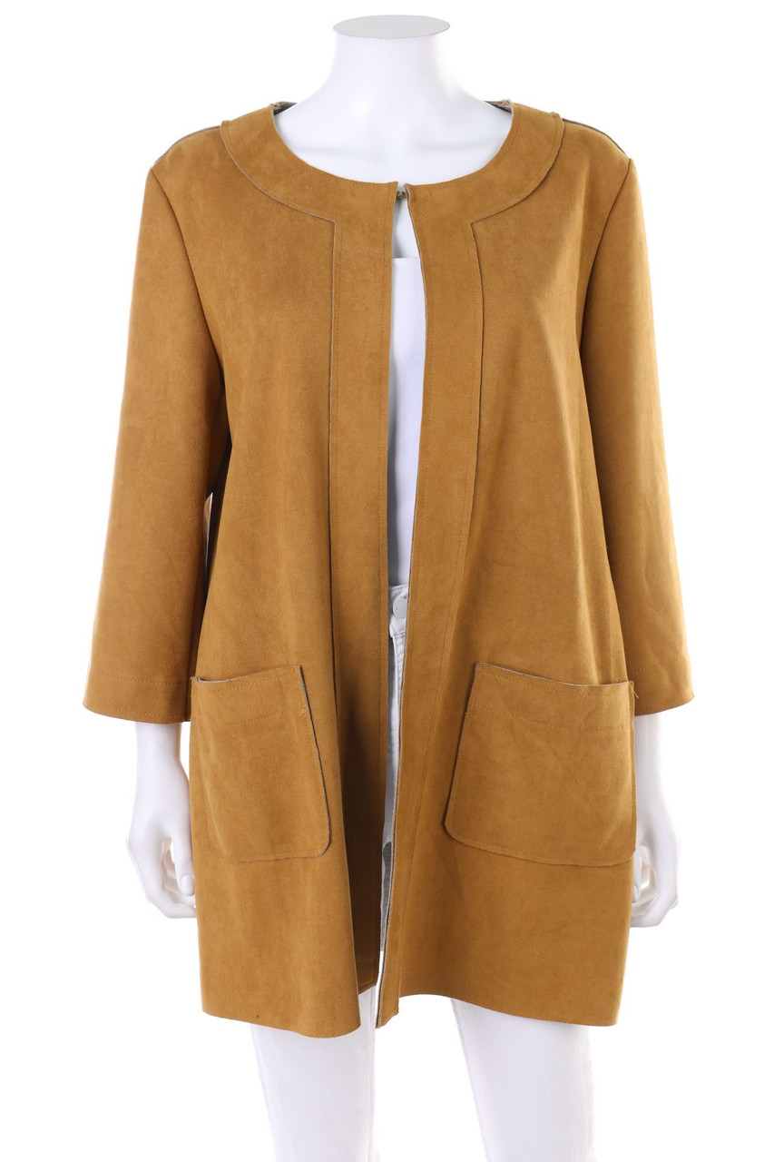 RINASCIMENTO - Faux Leather Coat - L