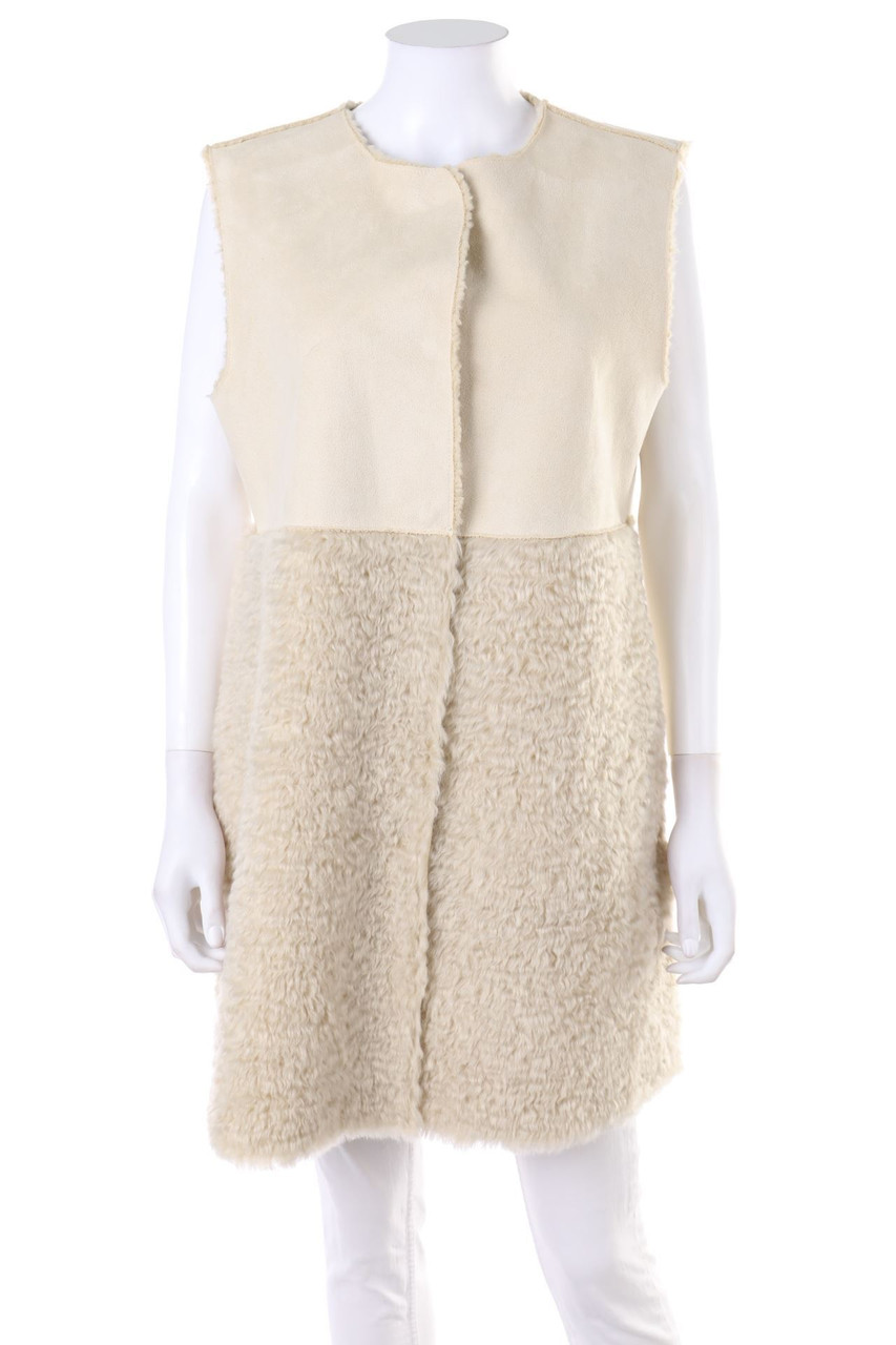 PRINCESS GOES HOLLYWOOD - Wende-Faux Shearling-Weste - D 40