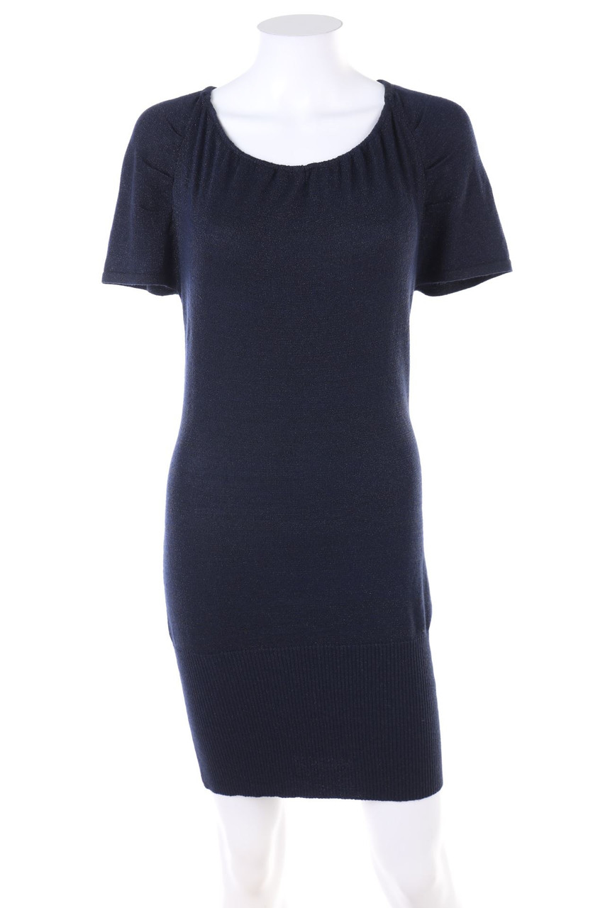 No Label - Glitter-Knit Dress - D 38