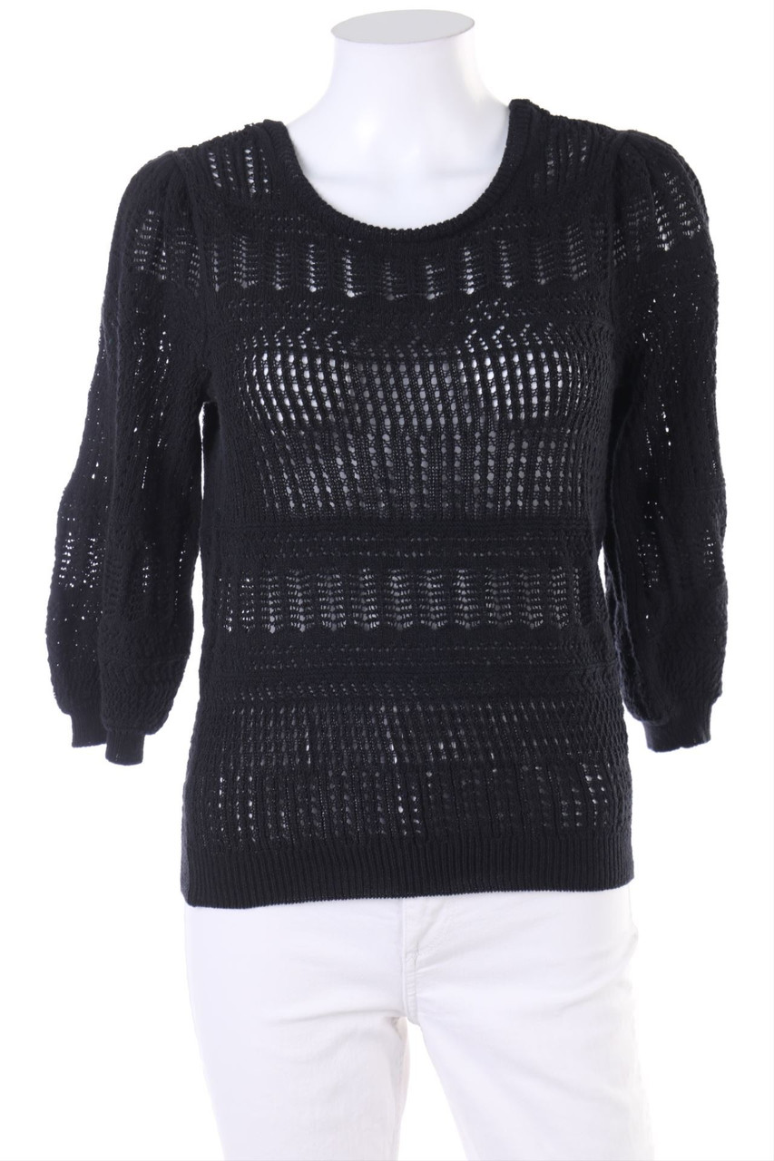 AVANT PREMIERE - Cropped-Sleeve Pullover - L