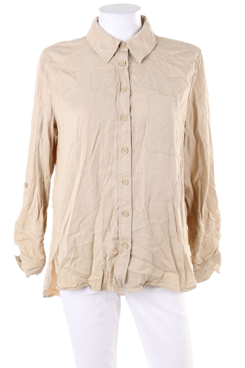 MERAKI - Shirt Blouse with Roll-up Sleeves - M
