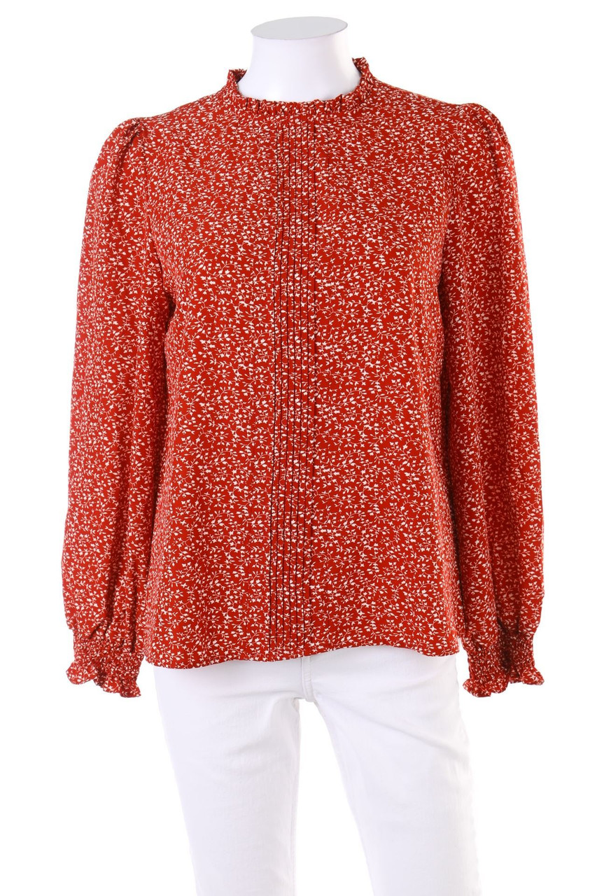 SHEIN - Bluse mit Blumen-Print - M