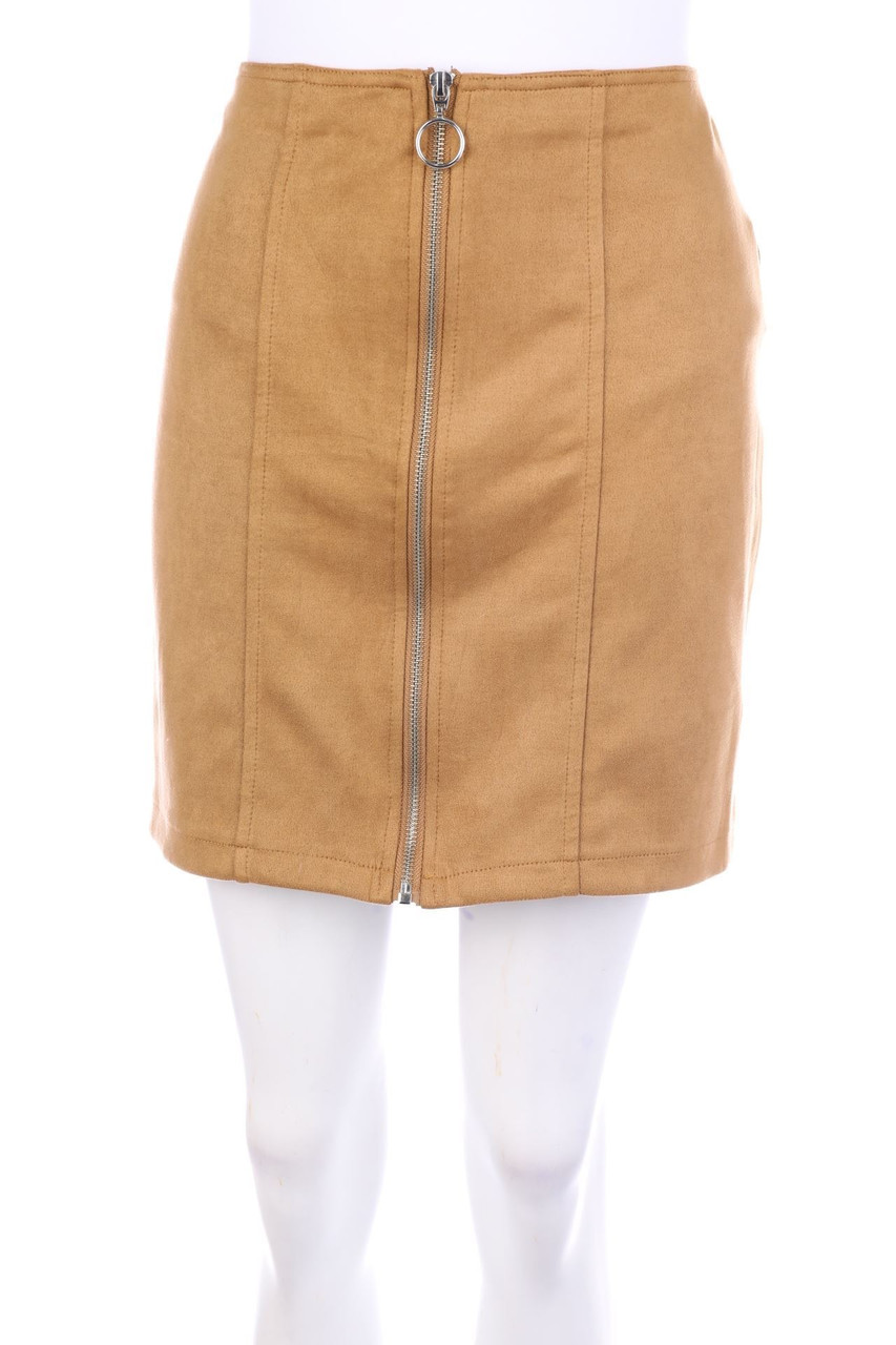 Chicorée - faux leather mini-skirt - M