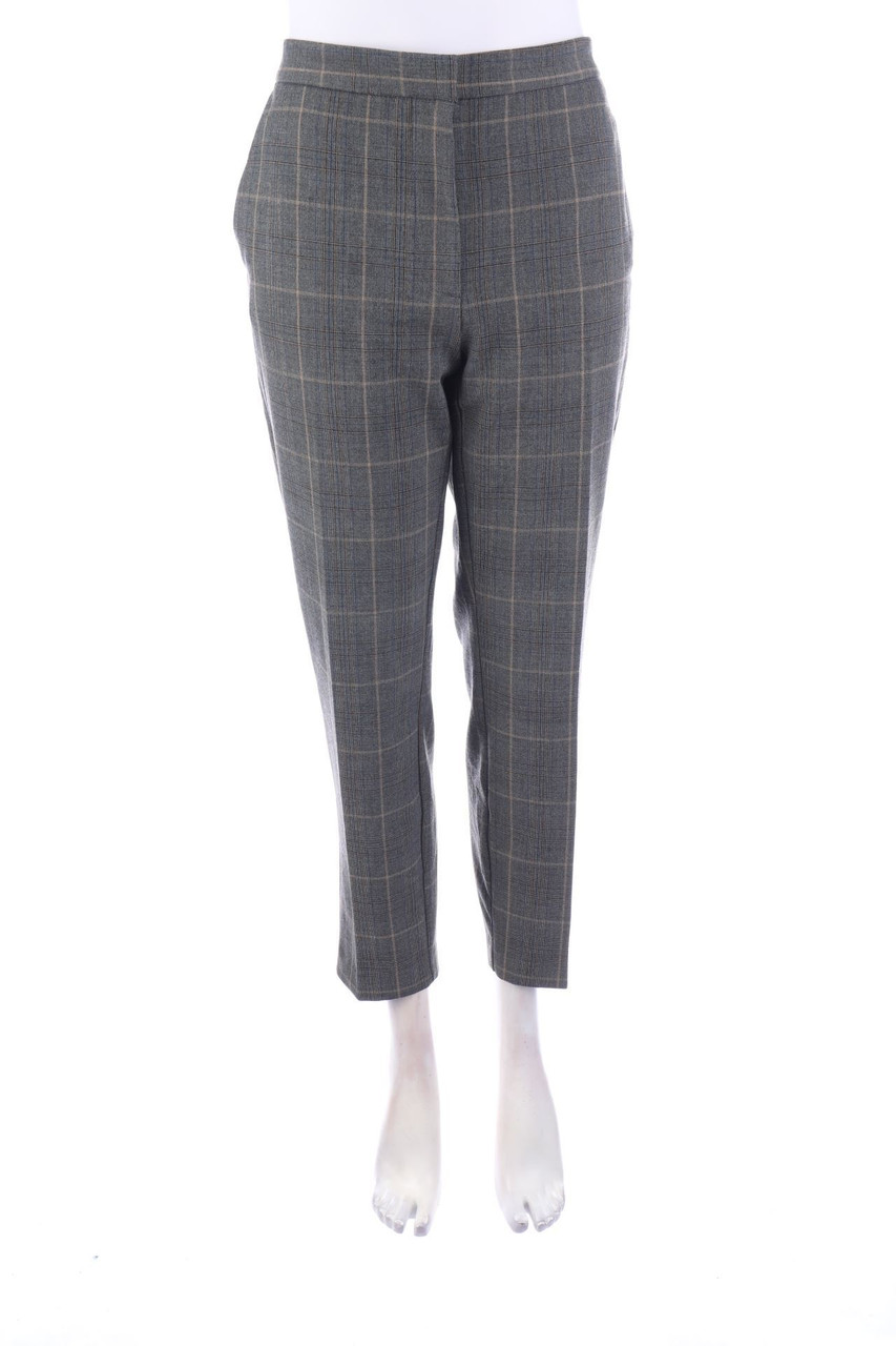 ZARA - Hose mit Karo-Muster - XL