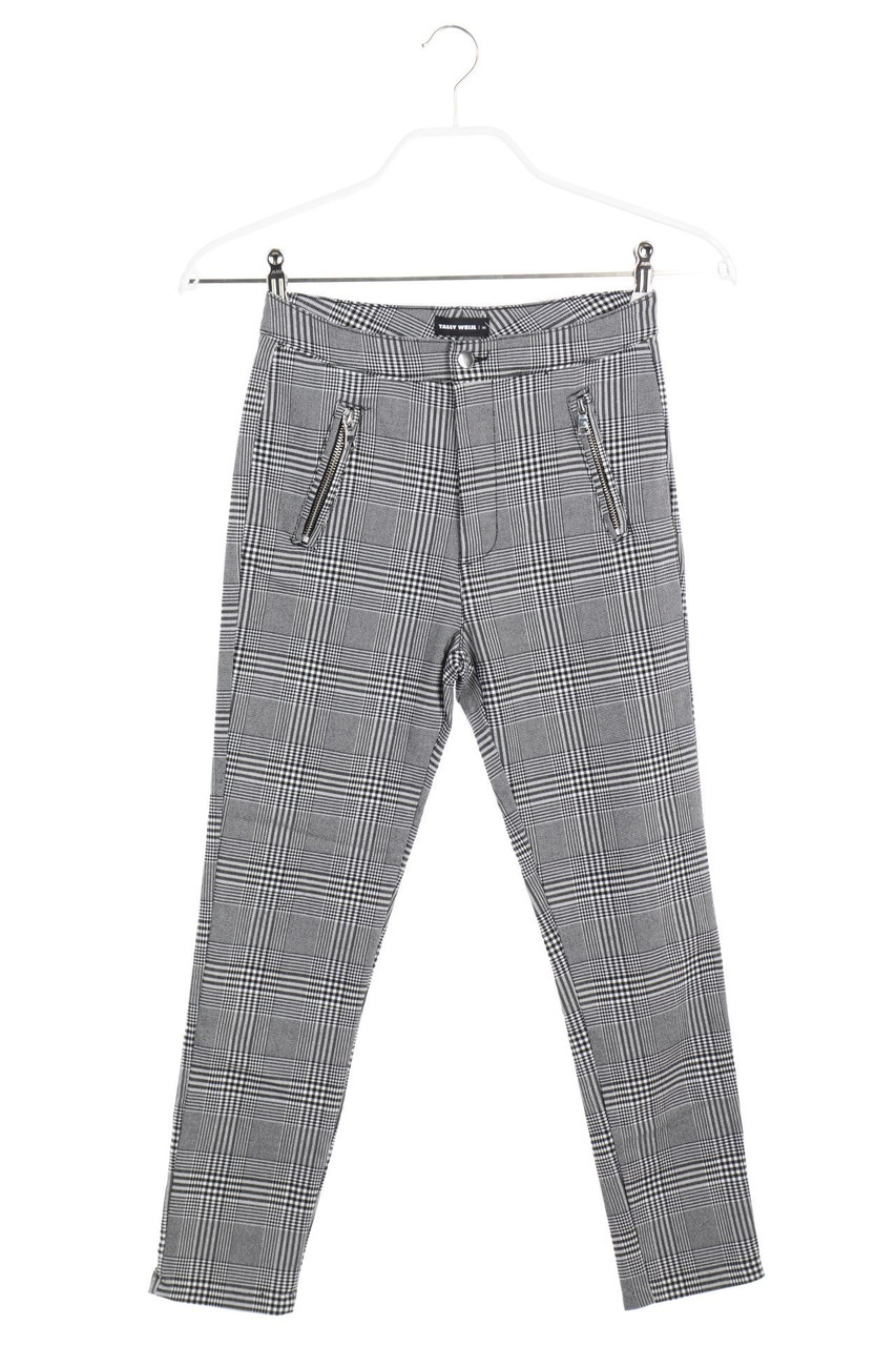 TALLY WEiJL - Skinny Pants, Checked - D 34