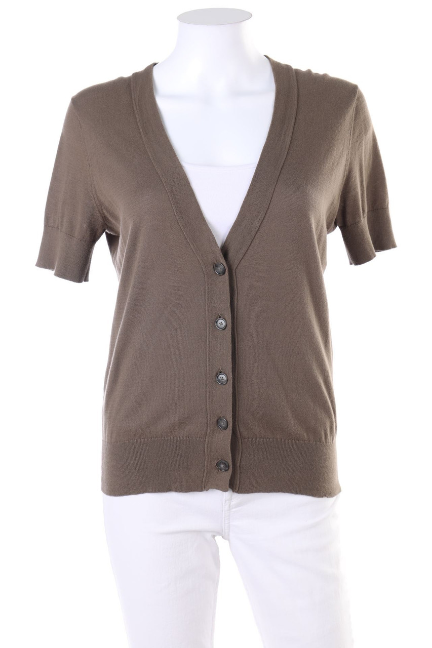 Ann Taylor LOFT - Shortsleeve-Cotton Cardigan - S