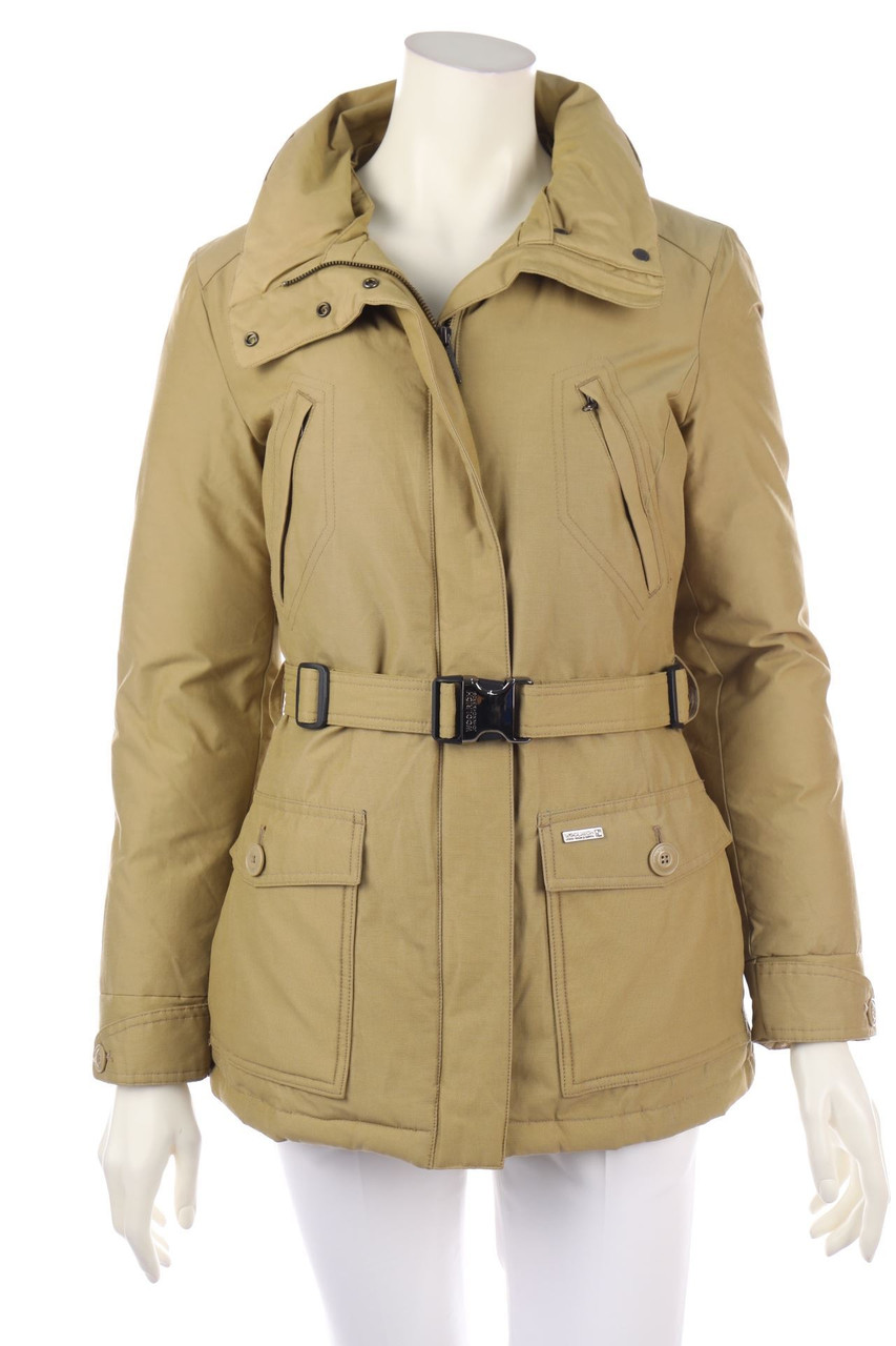 WOOLRICH - Down Jacket with Belt - S