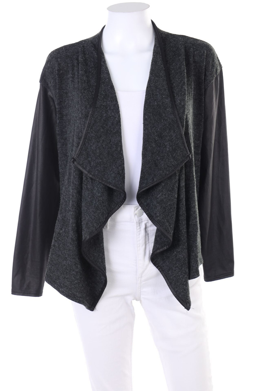 Hailys - Jacke mit Wasserfall-Ausschnitt - S