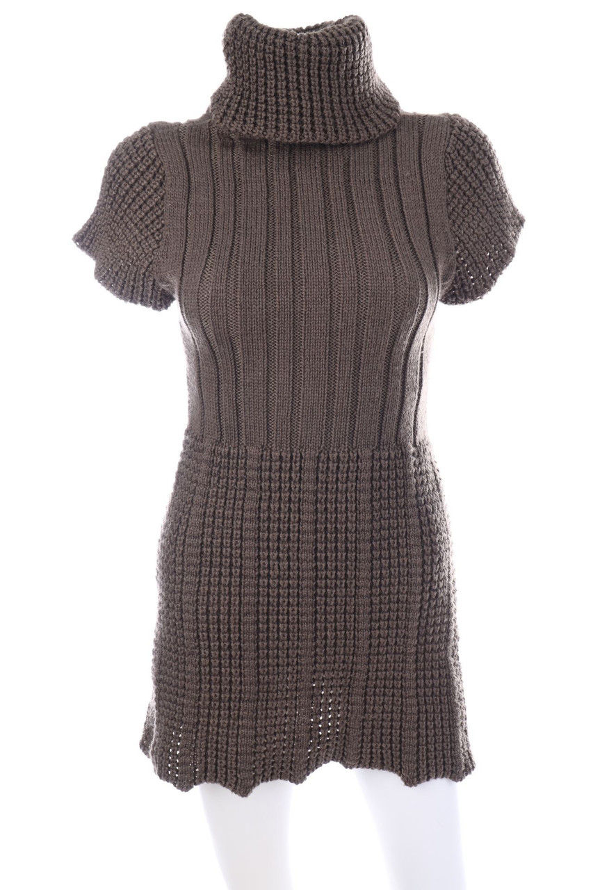 No Label - Knit Dress with Crewneck - XS