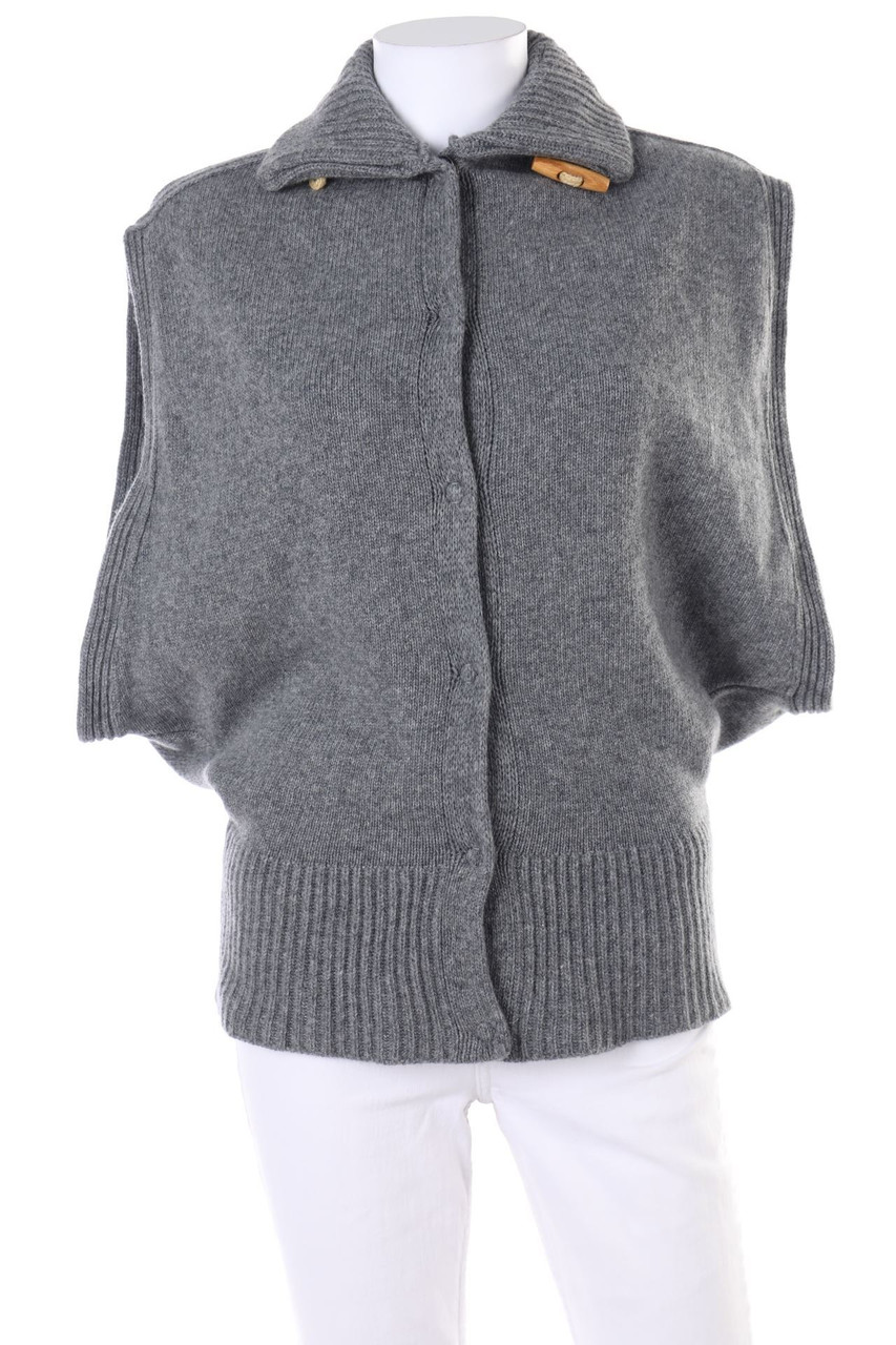 PLAYLIFE - Strickweste aus Woll-Mix - ONE SIZE