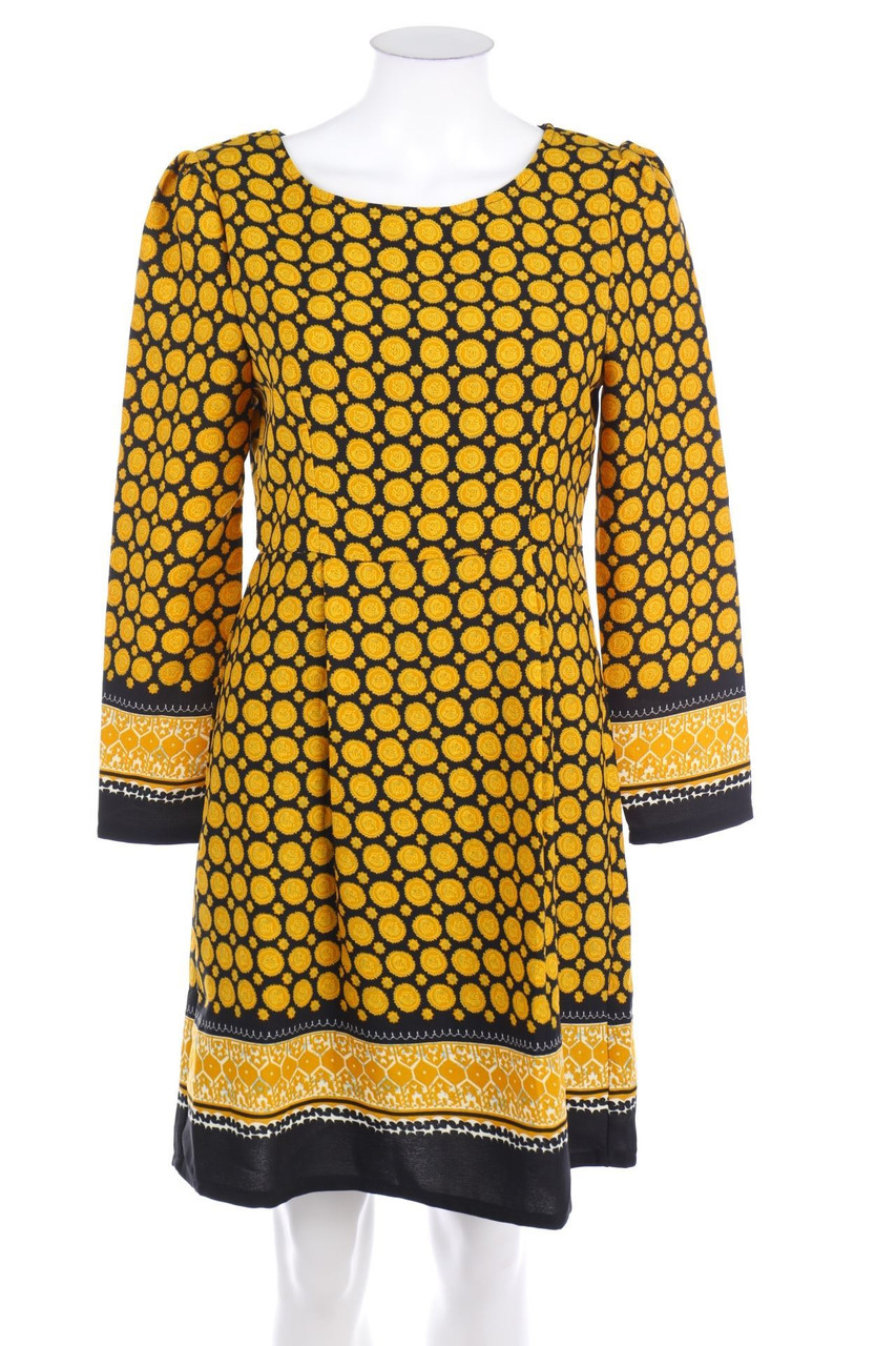 ANONYME designers - Print-dress with Puffy Sleeves - M