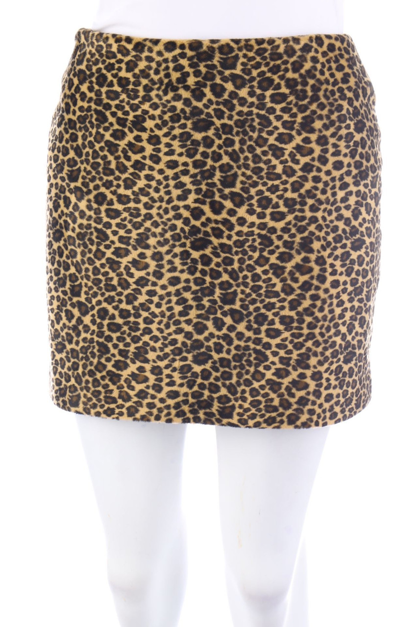 APART IMPRESSIONS - Skirt with Leo Print - D 34