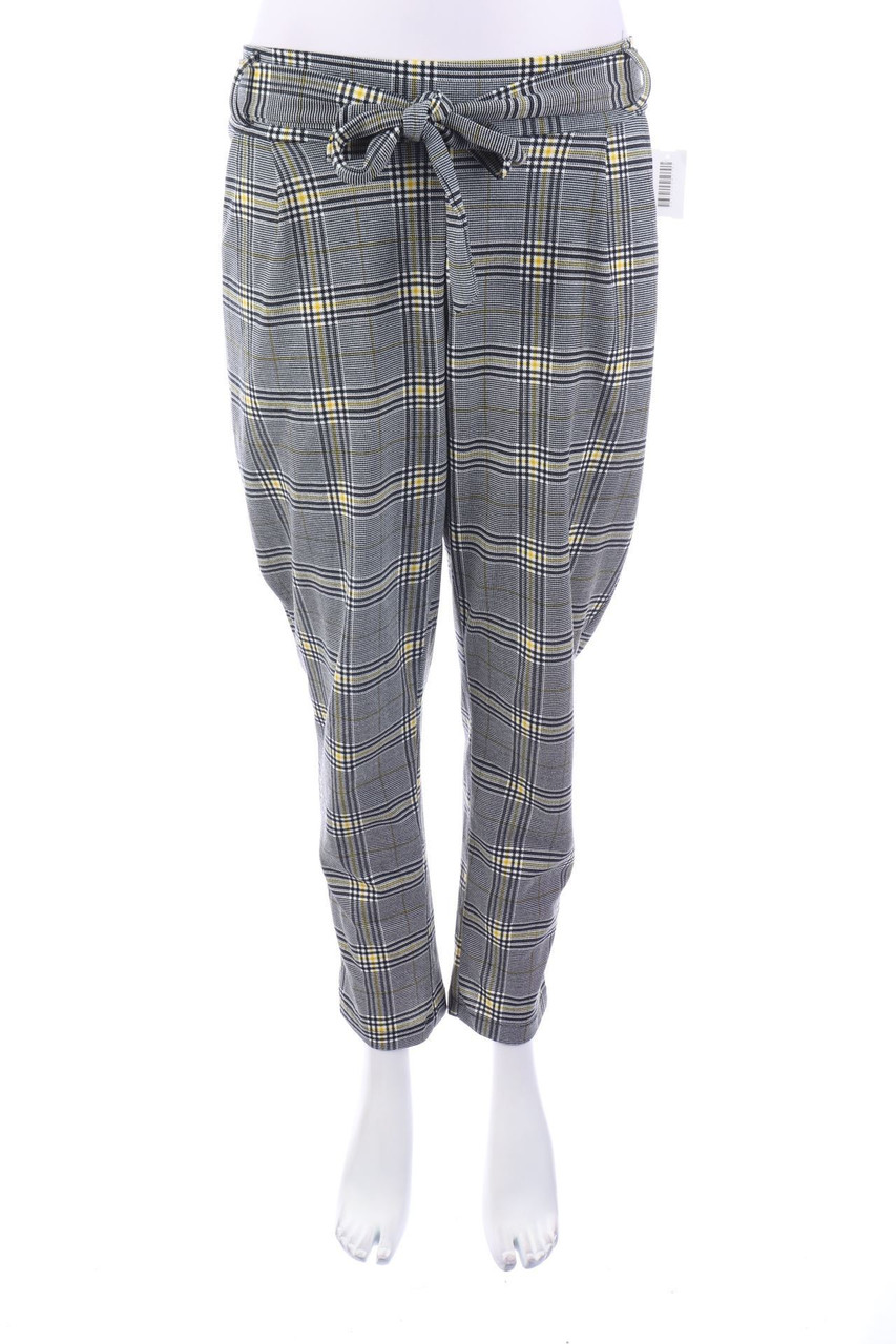 Hailys - Jogger-Hose mit Karo-Muster - L