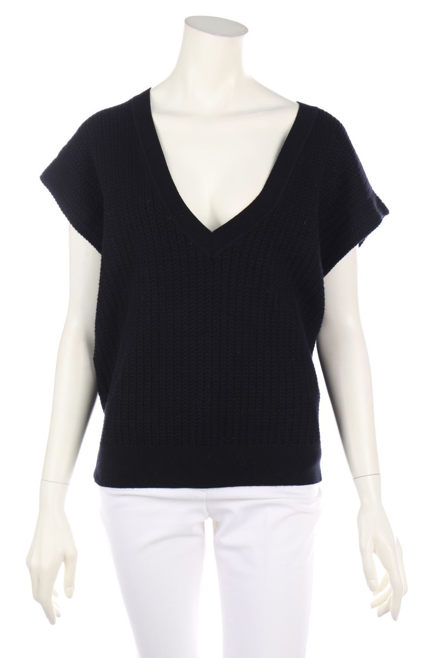 Maison 123 - Oversize-Sweater Vest, Viscose-blend - M