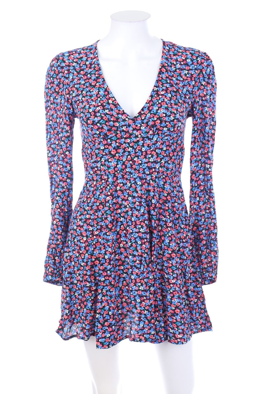 TALLY WEiJL - Mini Dress with Flower Print - XS