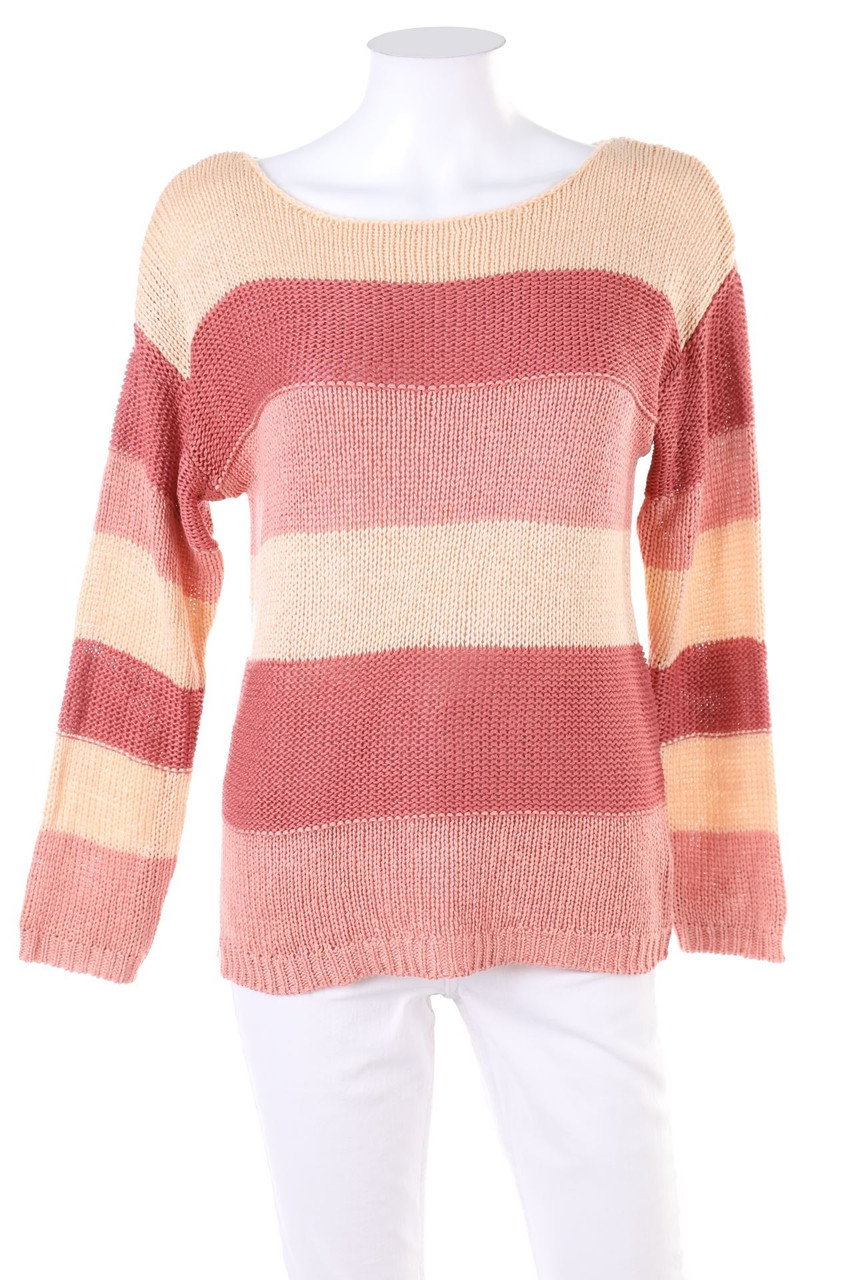 LASCANA - Pullover with Stripes - D 36-38