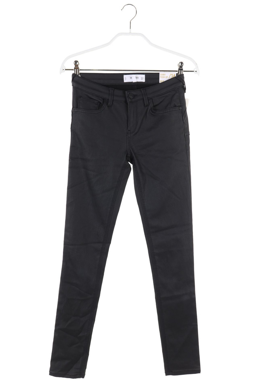 MANGO SUIT - Coated Skinny-Jeans - D 32