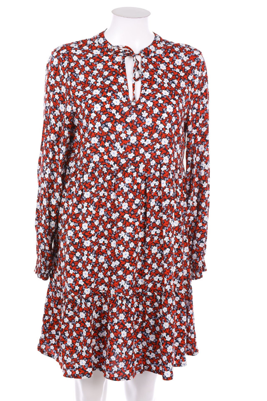 No Label - dress with Flower Print - D 42