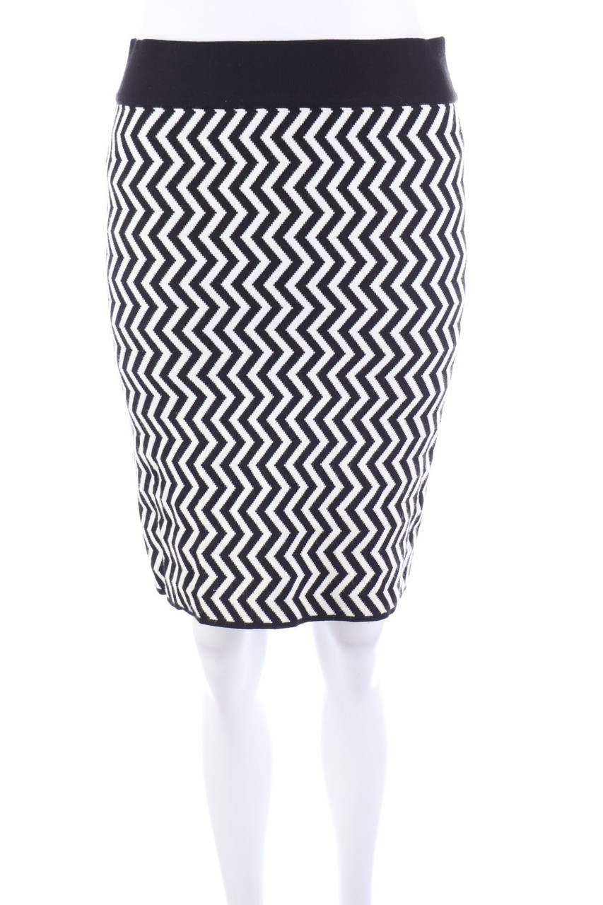 promod - Bleistift-Rock mit Zickzack-Muster - M