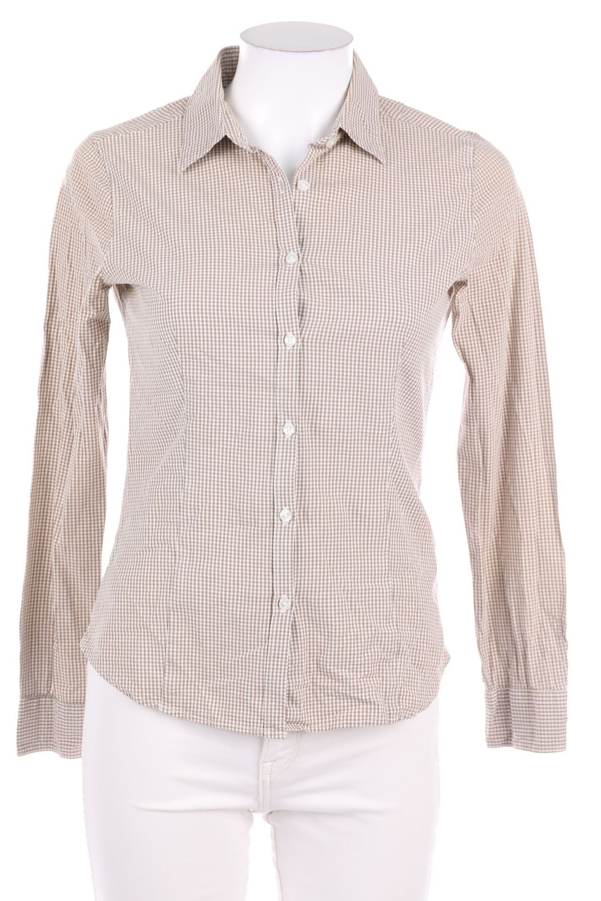MONTEGO - Checked Shirt Blouse - D 36