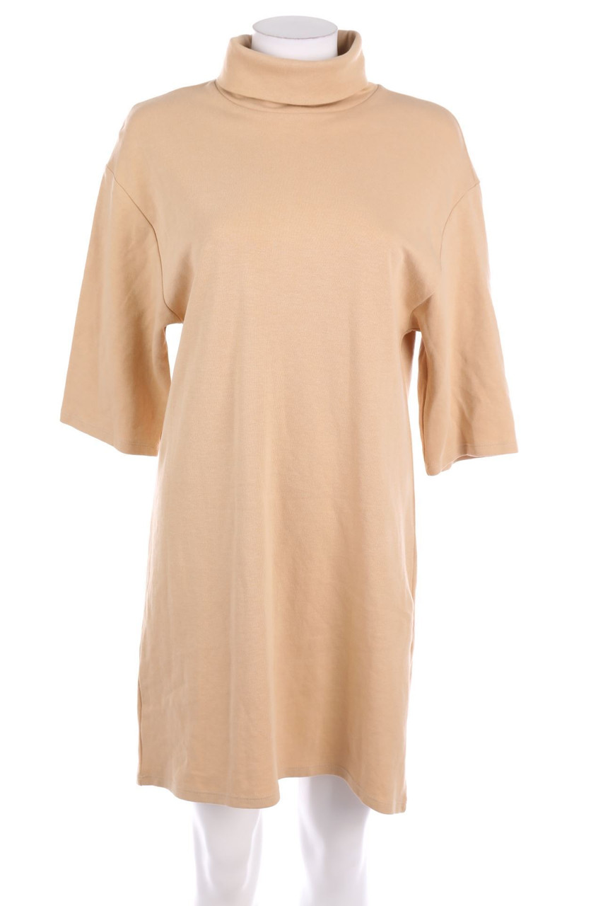 ZARA - Jersey-Kleid mit Rollkragen - S