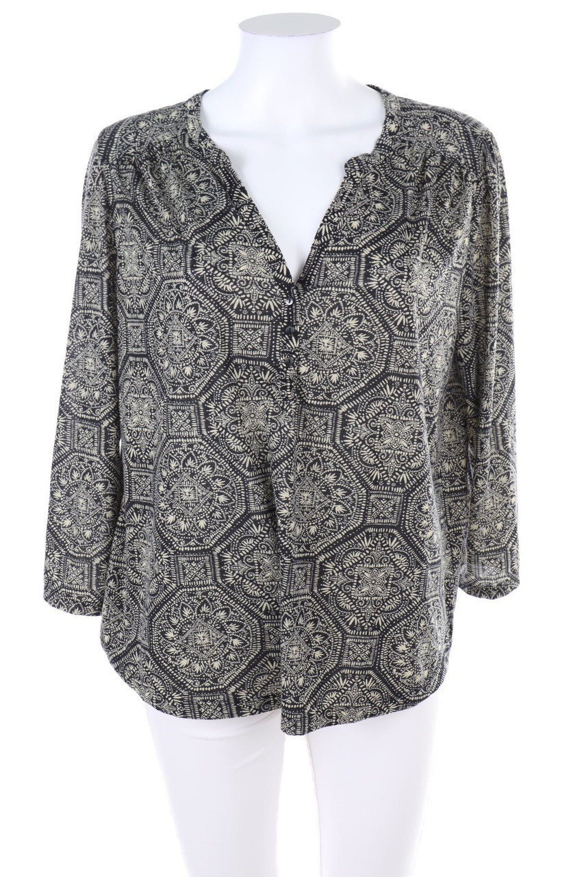 H&M - Bluse mit Ethno-Print - L
