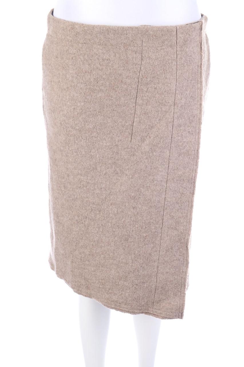 OPUS - Skirt, Wool-Blend with Wrap-Effect - D 40-42