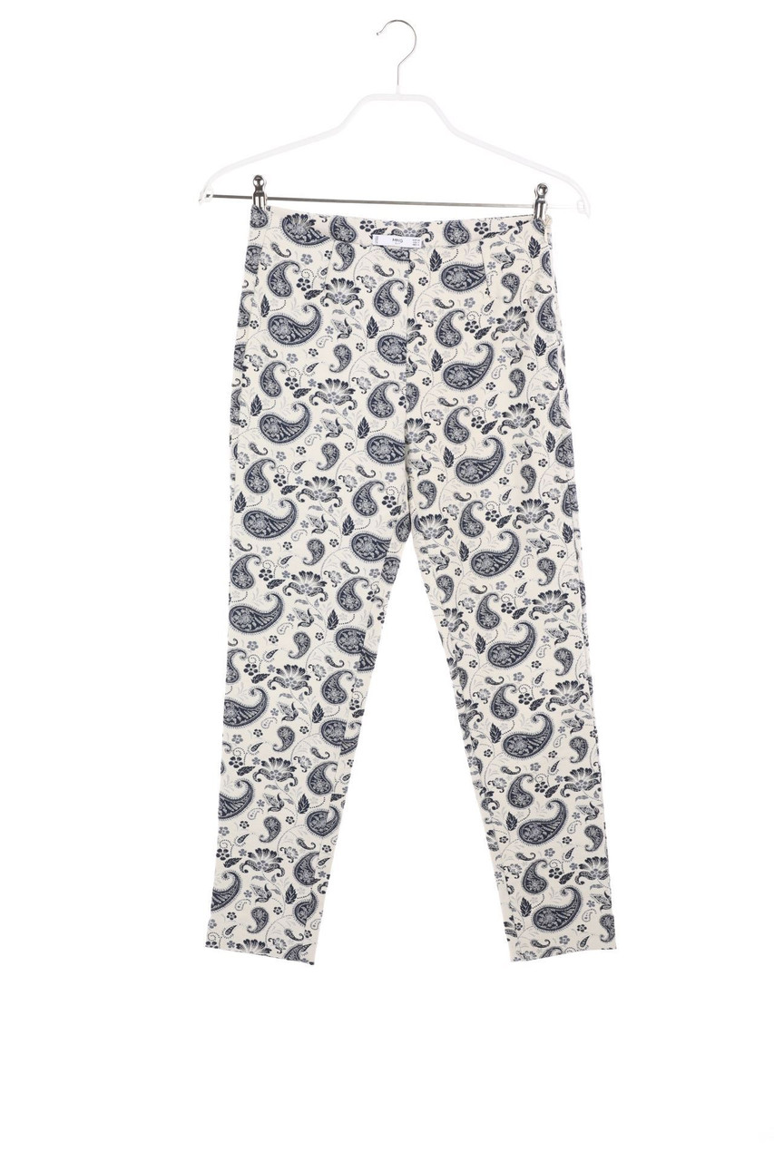 MANGO SUIT - Hose mit Paisley-Print aus Jacquard - D 34