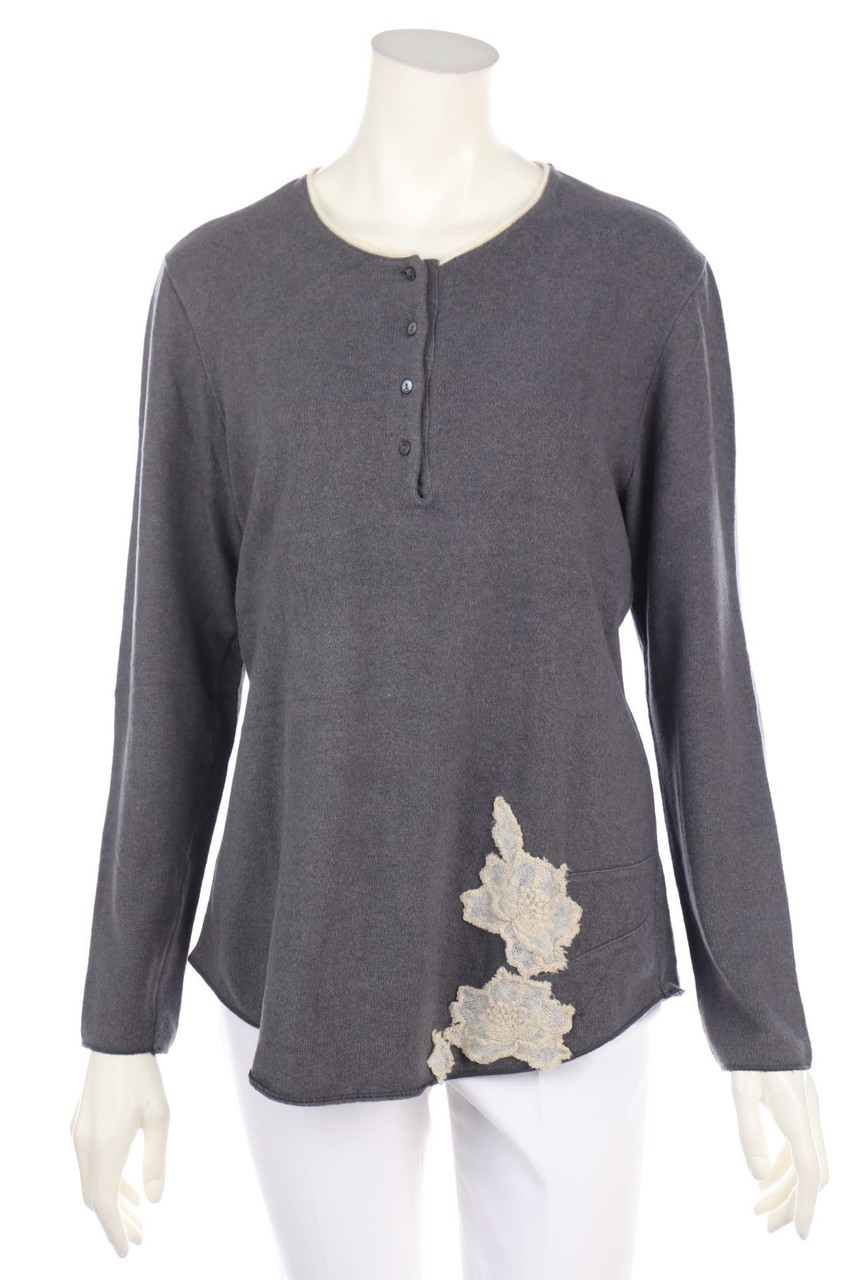 chiara fiorini - Strick-Pullover mit Applikationen - L