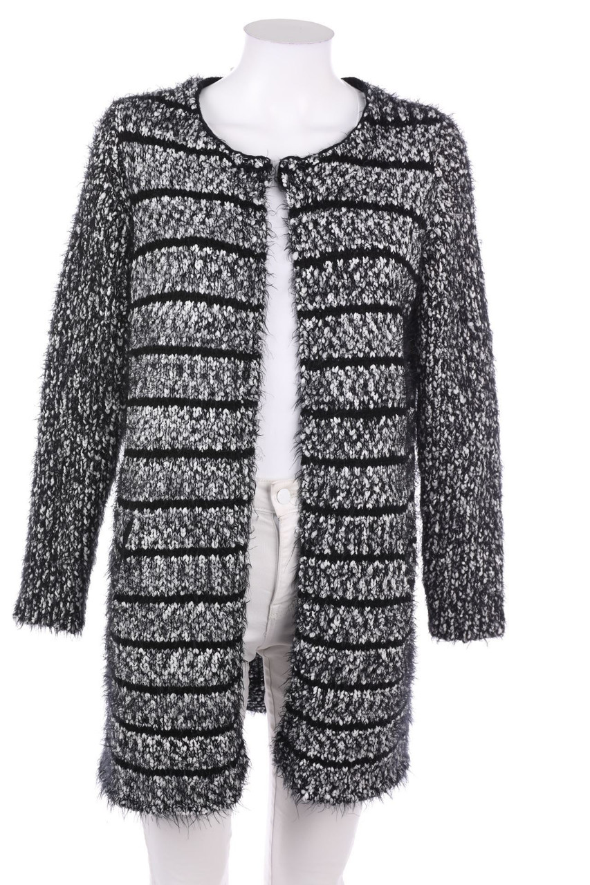 MORGAN - Cardigan with Stripes - L