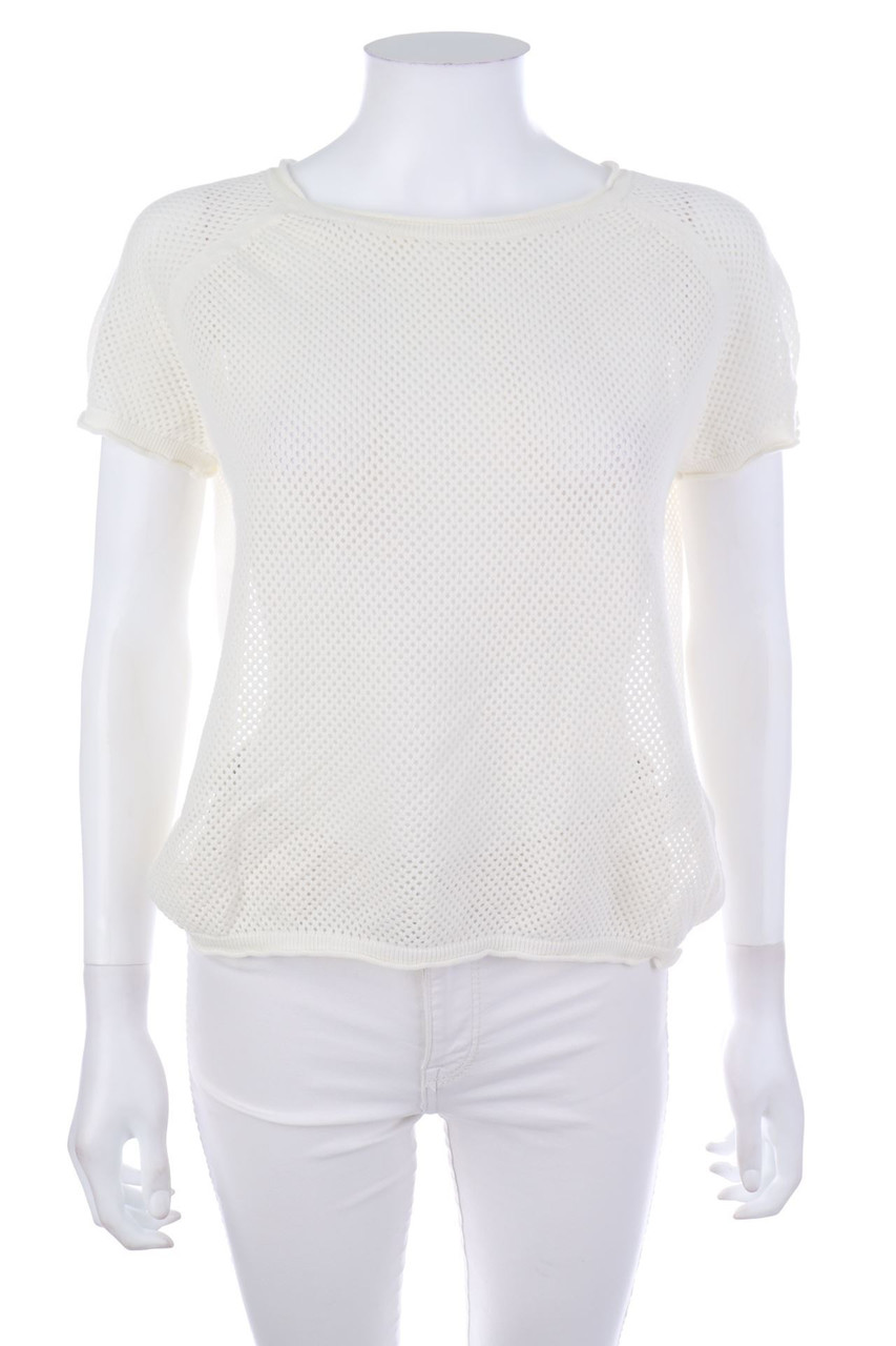 nulu NEW LOOK - Kurzarm-Strick-Pullover - S