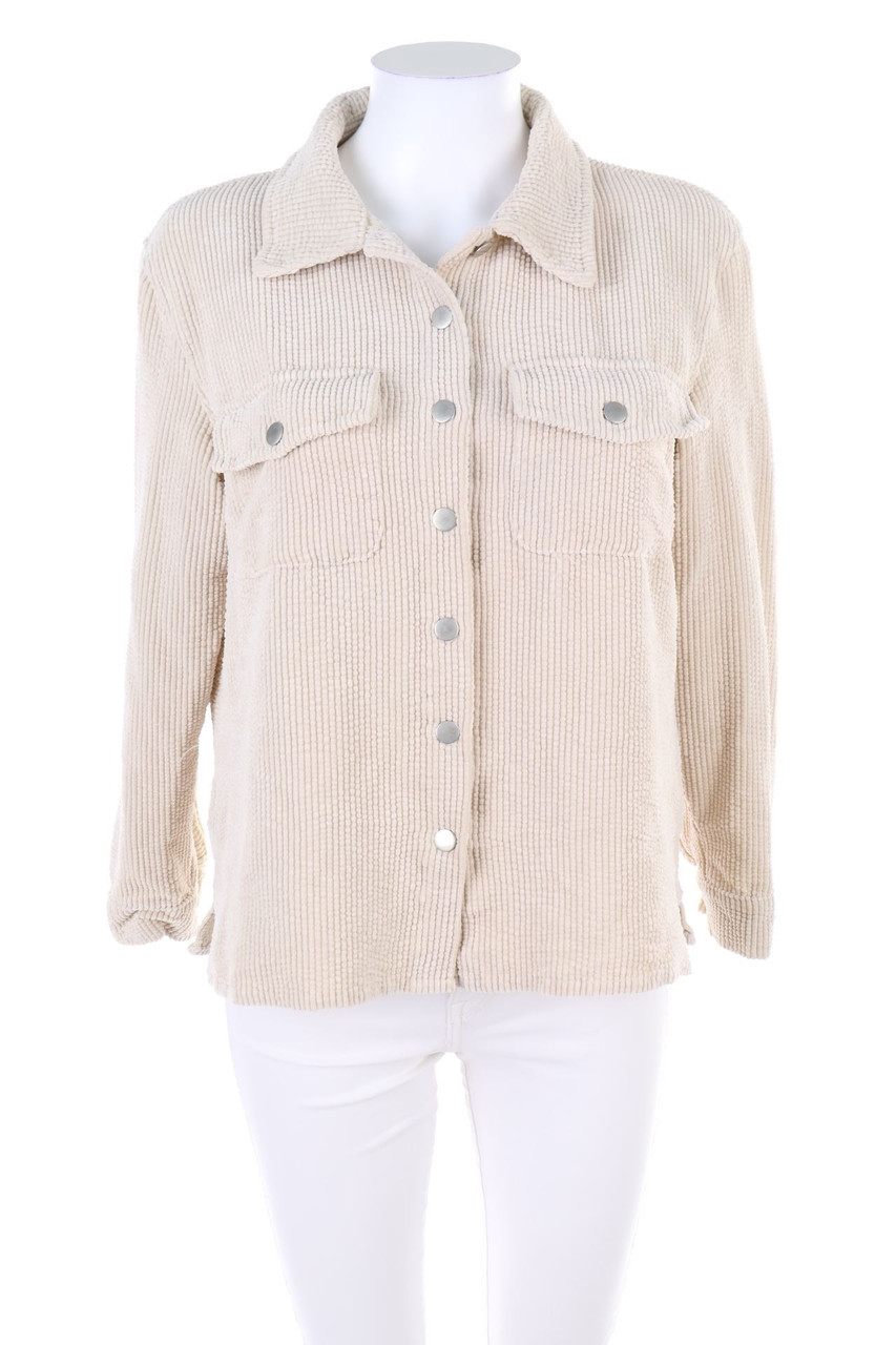 zebra - Shirt Blouse with Patch Pockets - XS