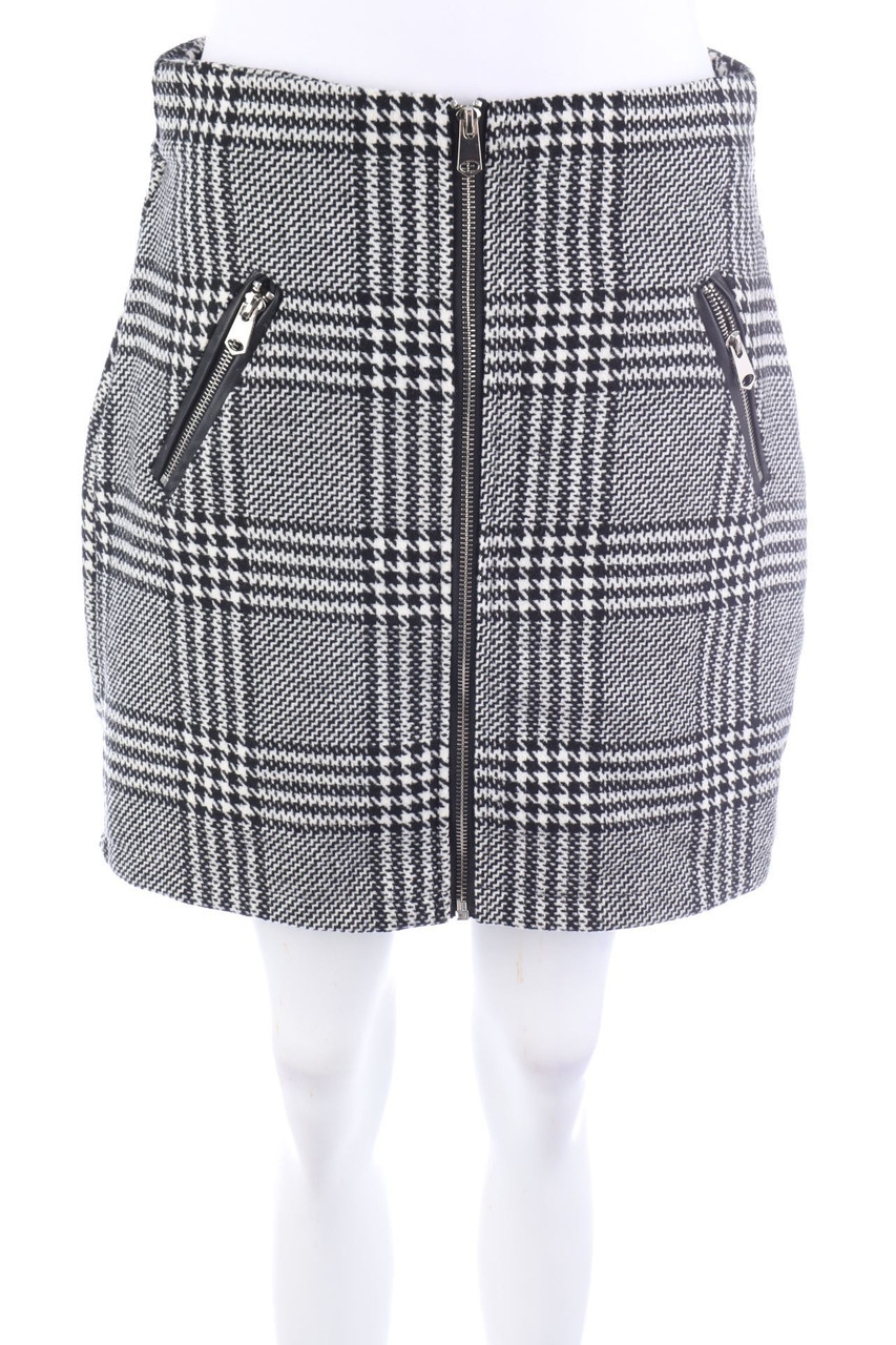 AMISU - Minirock mit Wolle - D 40