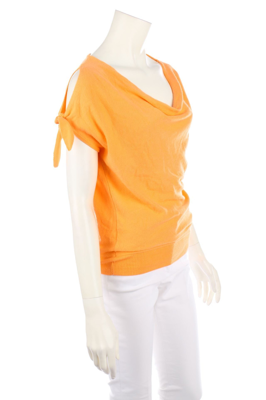 MINT VELVET - Knit Top, Cotton-blend with Cashmere - XS