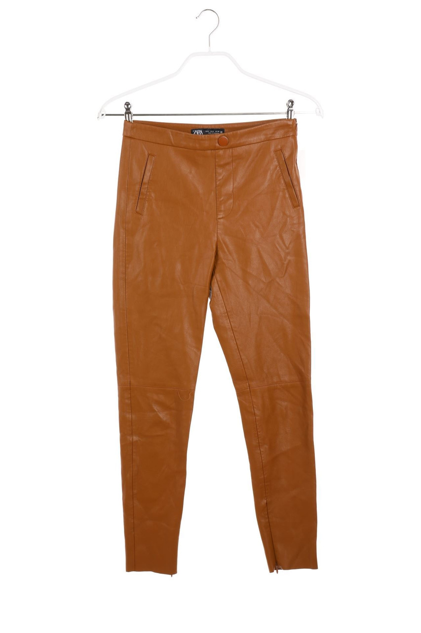 ZARA - Kunstleder-Leggings - S